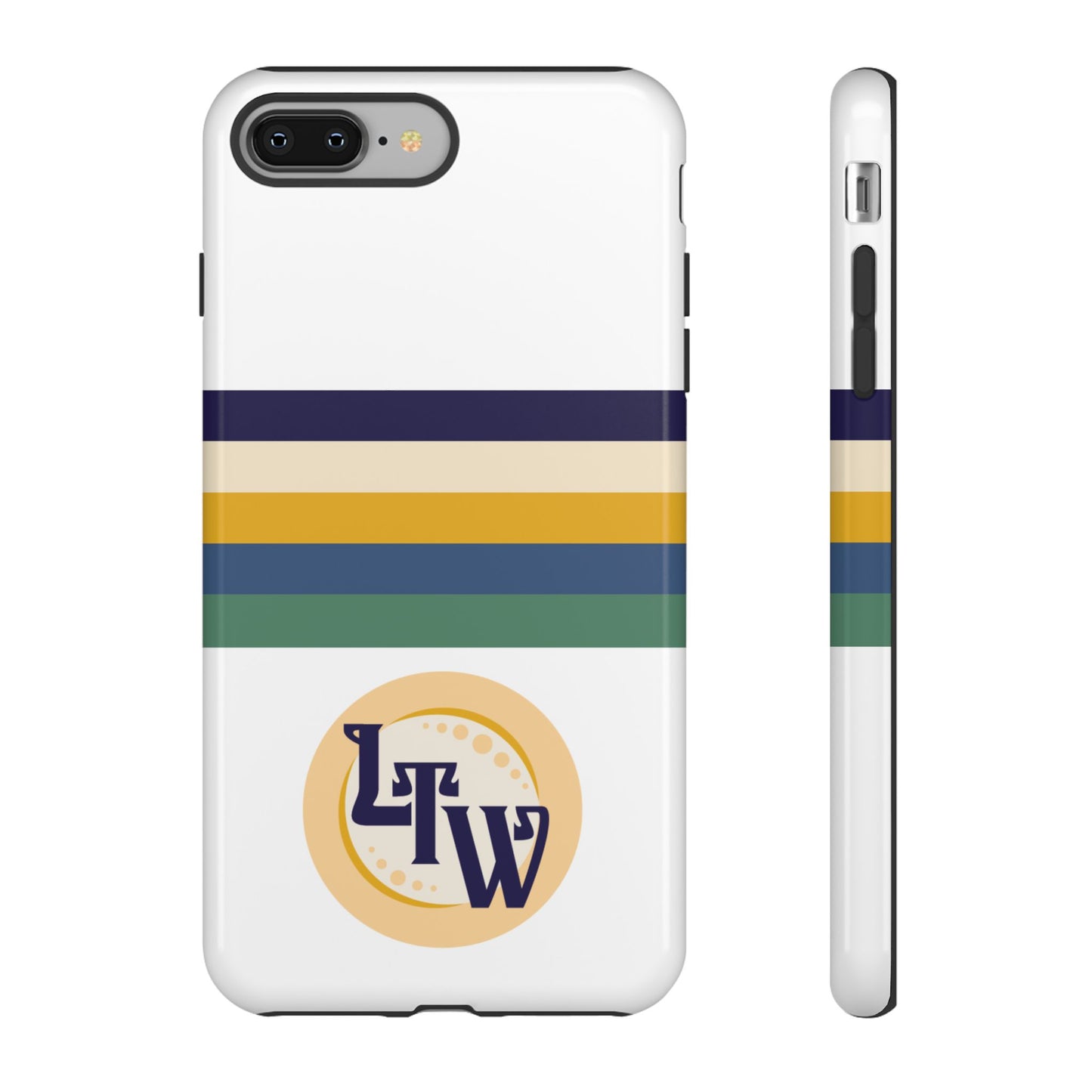 LTW Color Stripe and Monogram Tough Phone Case - iPhone