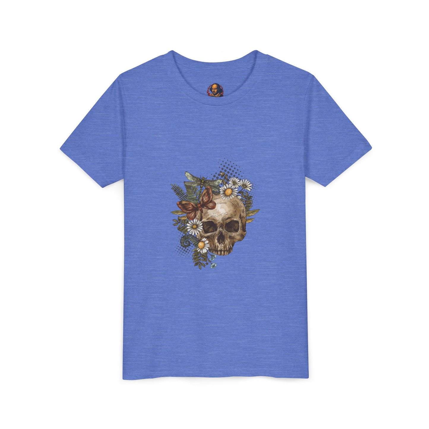 Goblincore Skull Youth Short Sleeve Tee