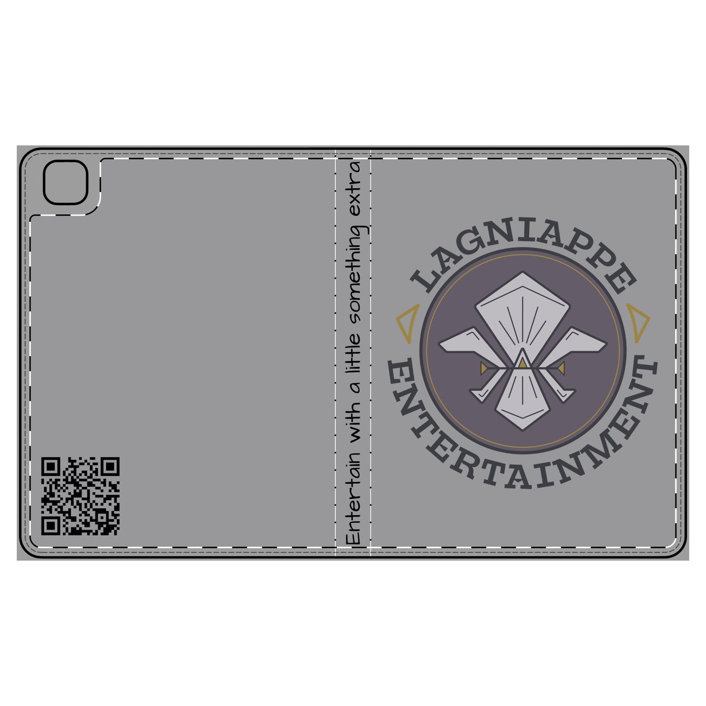 Lagniappe Entertainment iPad Tablet Folio Case