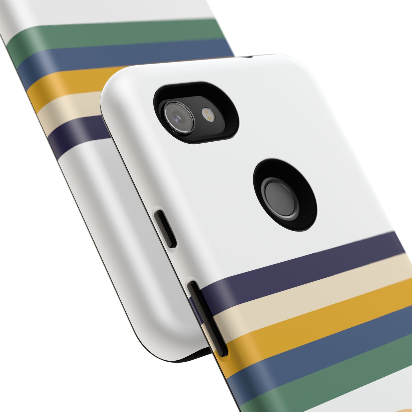 LTW Color Stripe and Monogram Tough Phone Case - Google Pixel