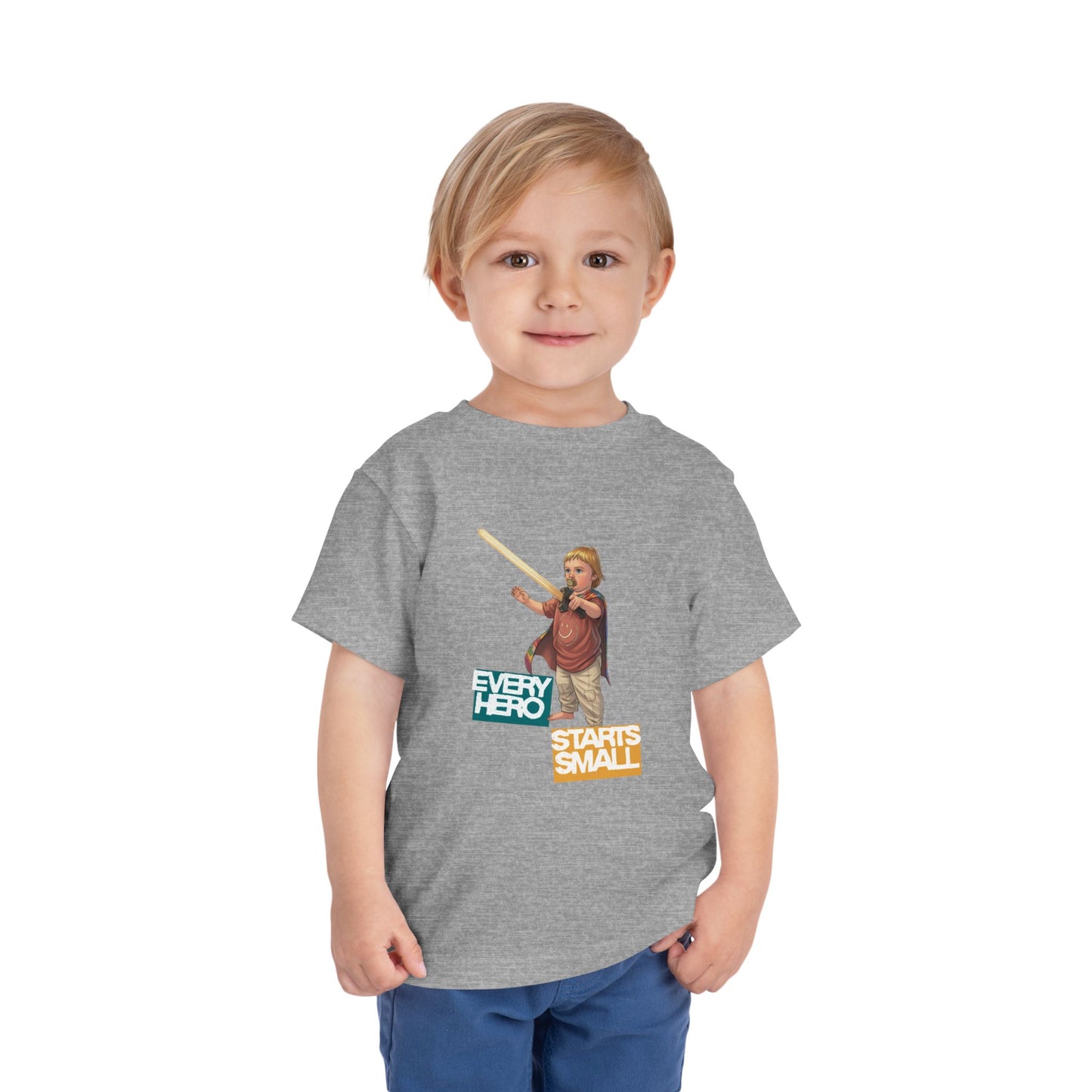 Every Hero Starts Small Toddler Tee