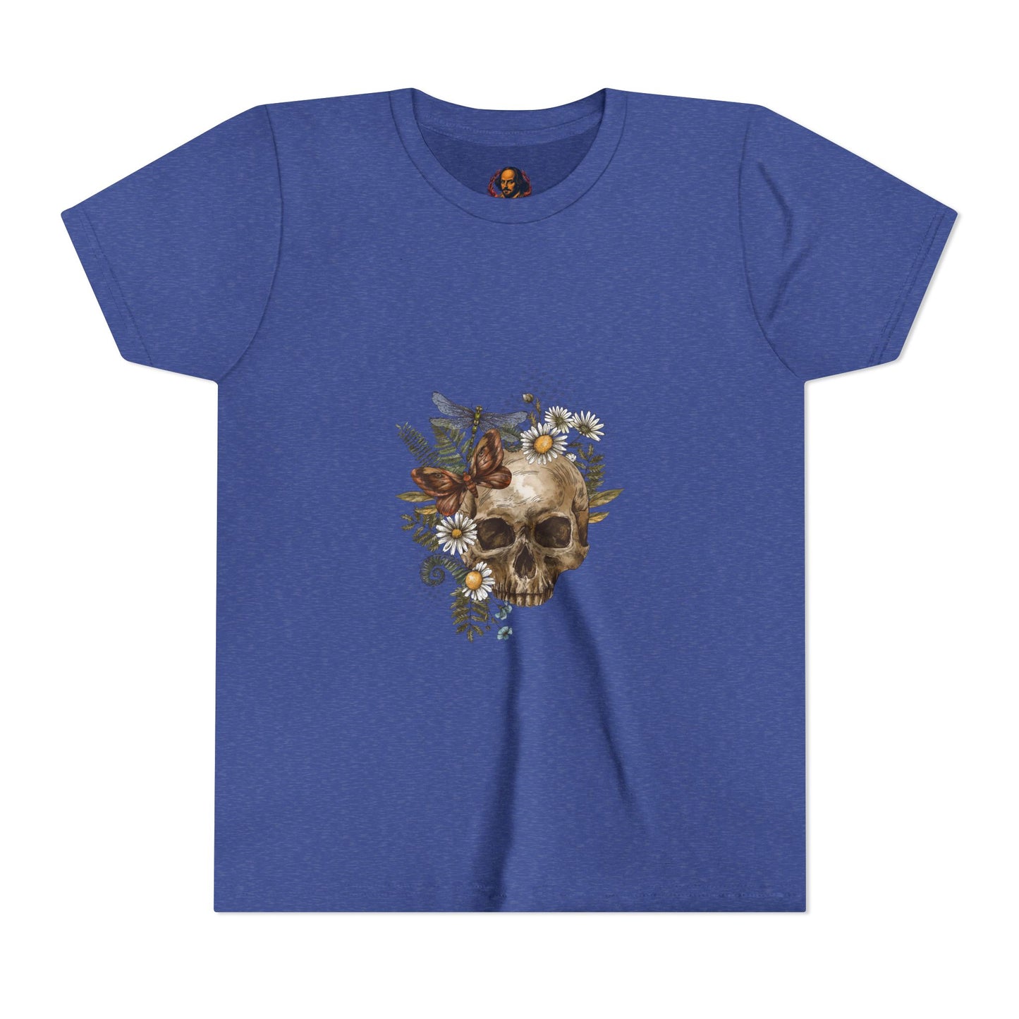 Goblincore Skull Youth Short Sleeve Tee