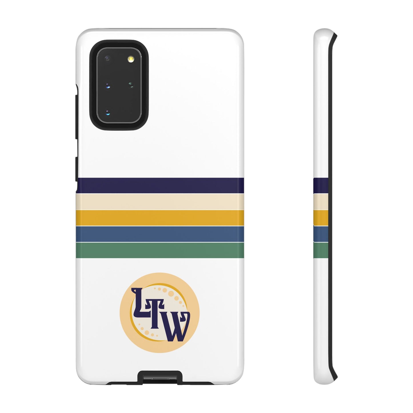 LTW Color Stripe and Monogram Tough Phone Case - Samsung