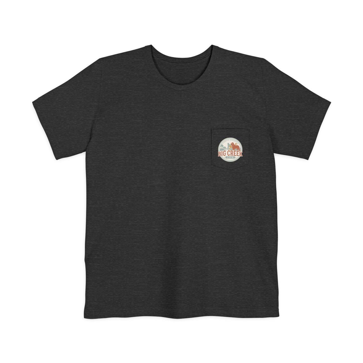 Big Creek Farm Unisex Pocket T-shirt