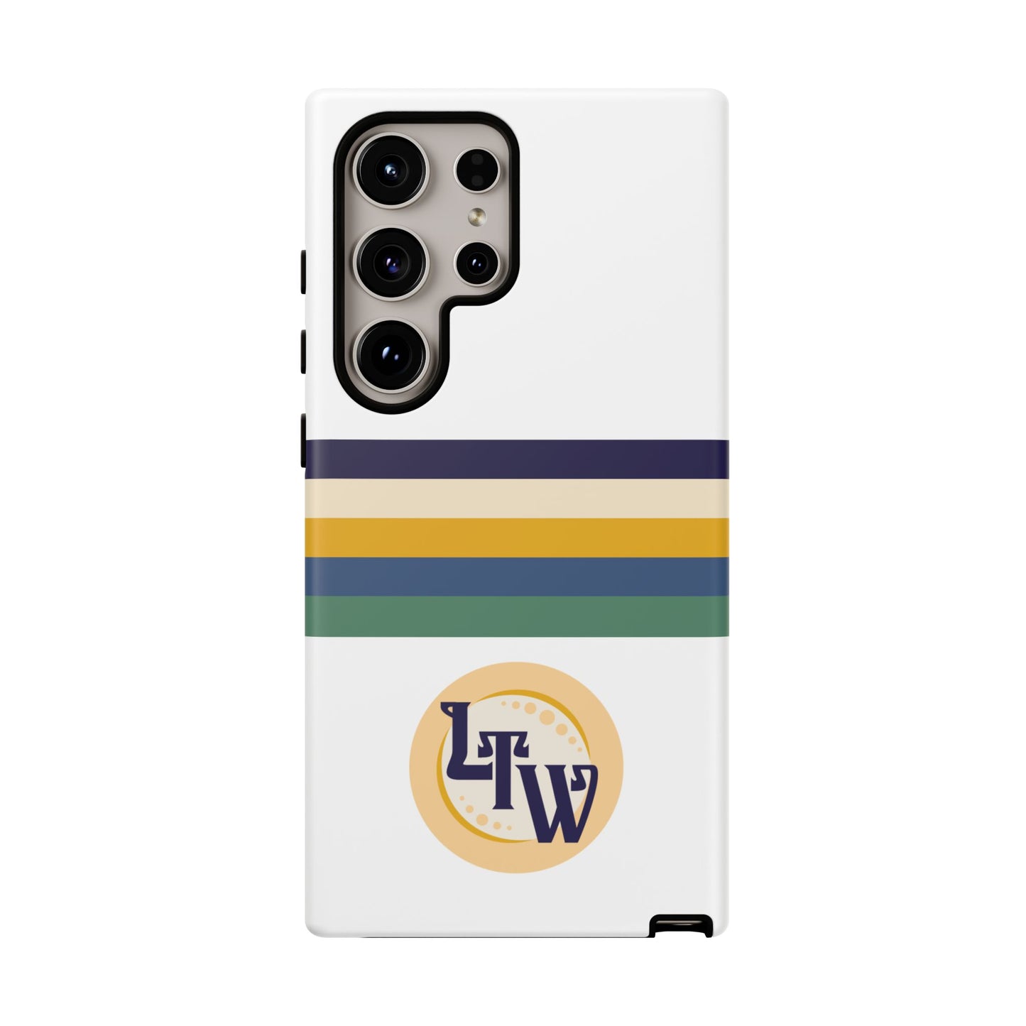 LTW Color Stripe and Monogram Tough Phone Case - Samsung