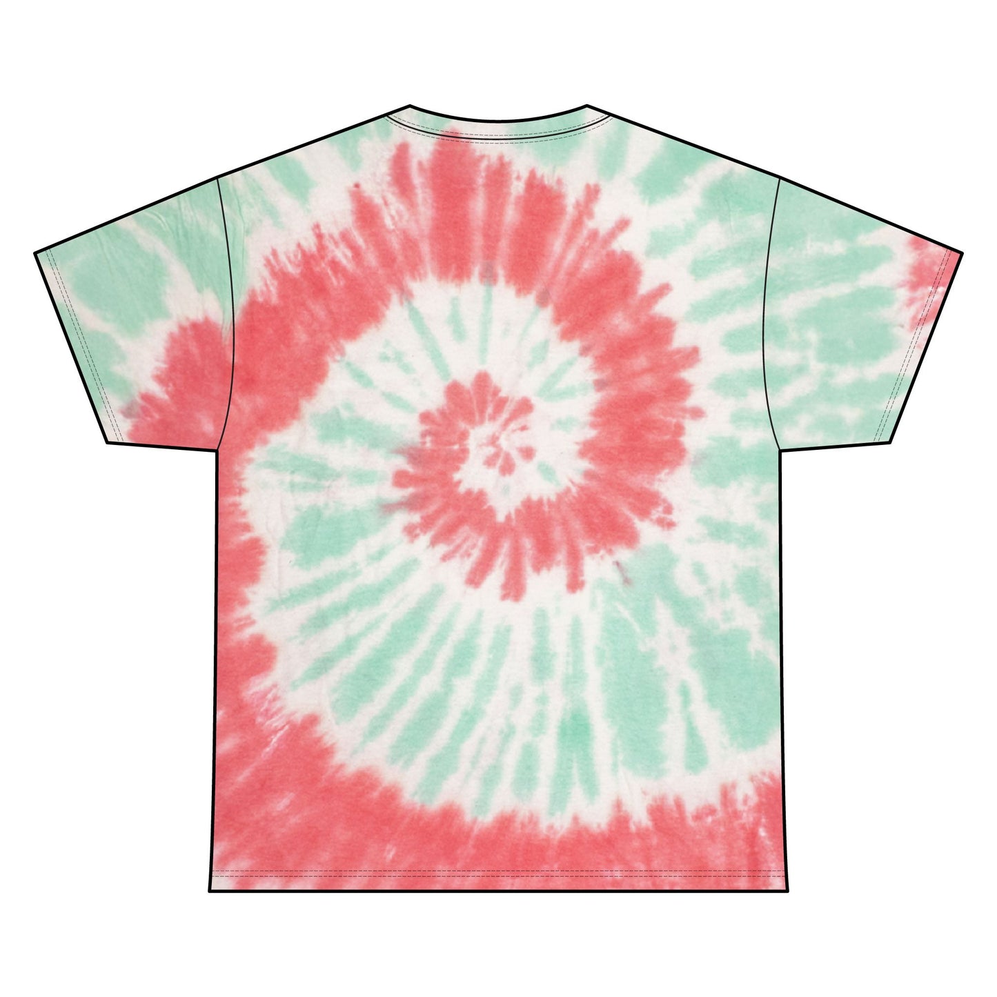 All the World's a Stage Tie Dye Cotton Tee Unisex