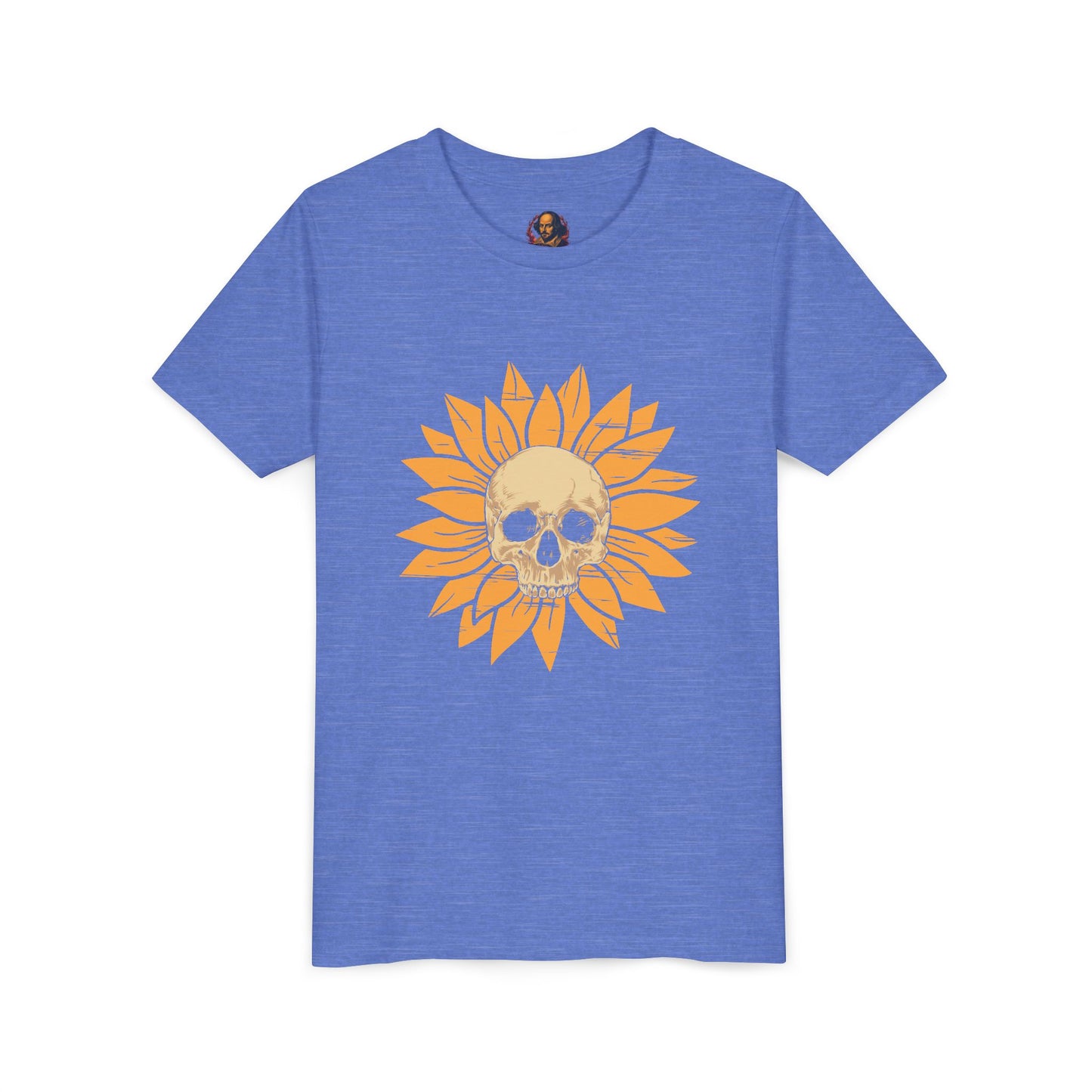 Skull Sunflower Youth Tee