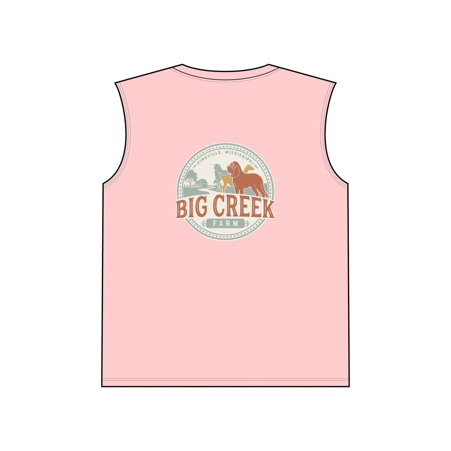 Big Creek Farm Unisex Jersey Muscle Tank