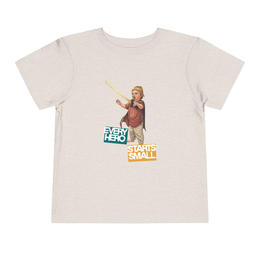 Every Hero Starts Small Toddler Tee