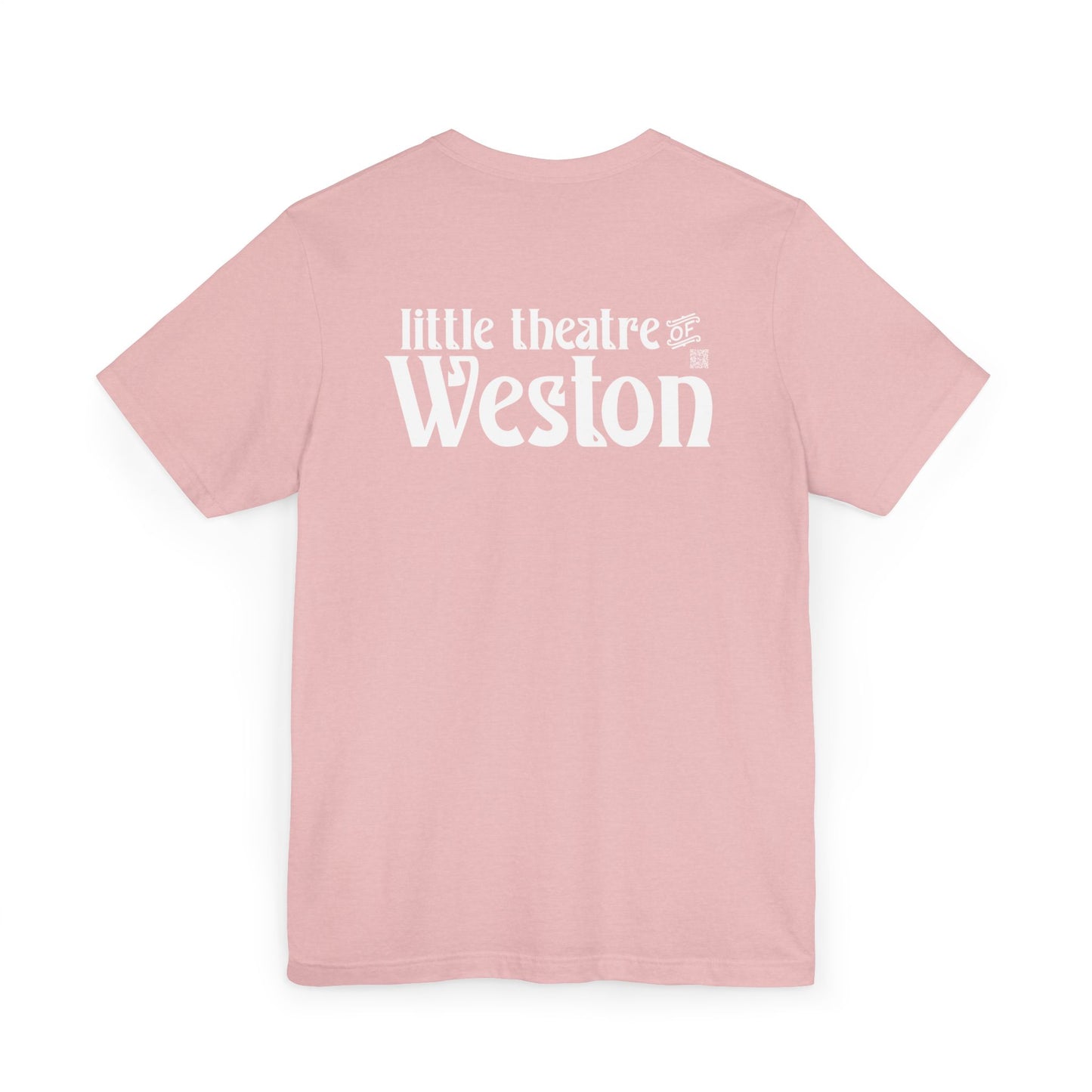 LTW White Monogram Unisex Jersey T-Shirt