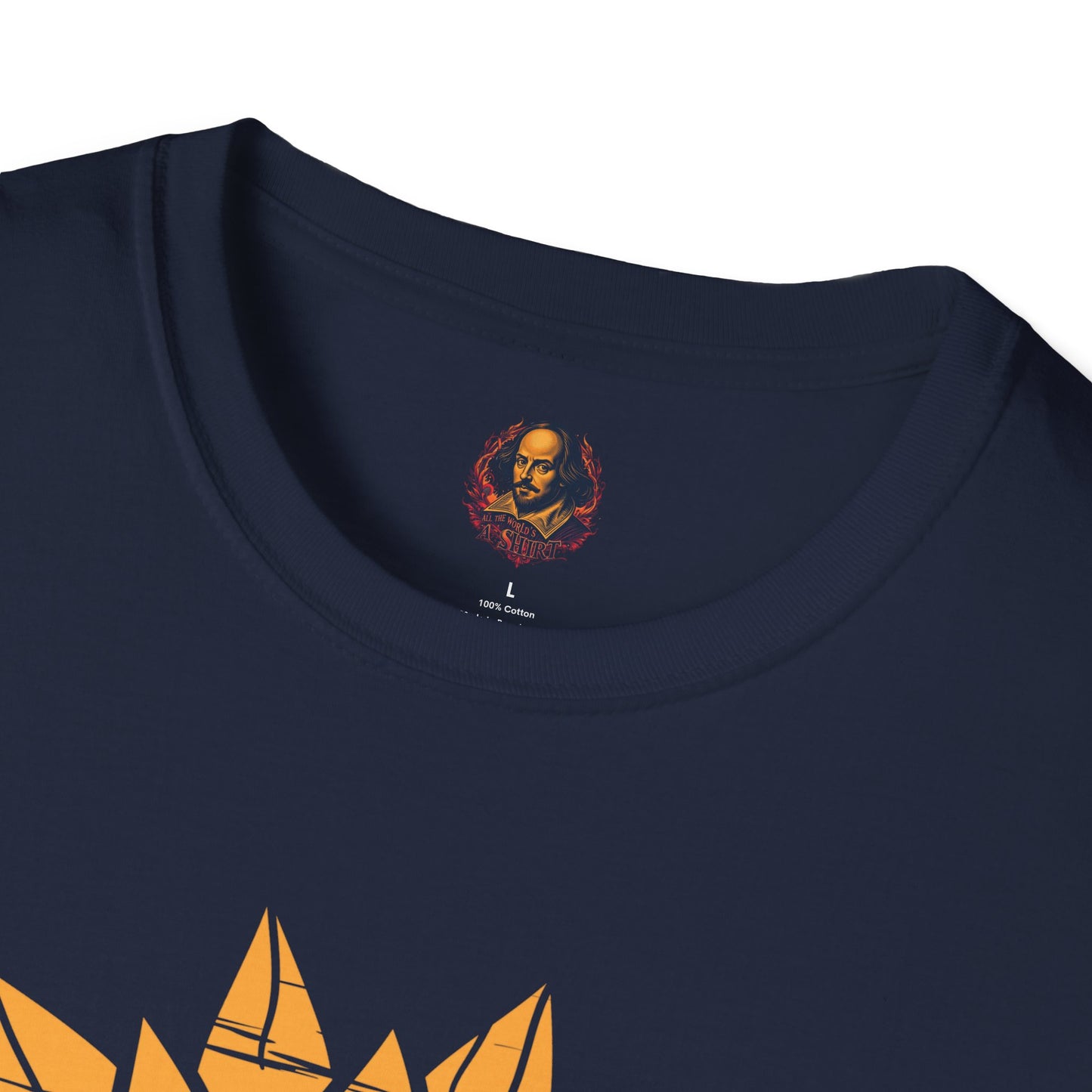 Skull Sunflower Softstyle Unisex Tee