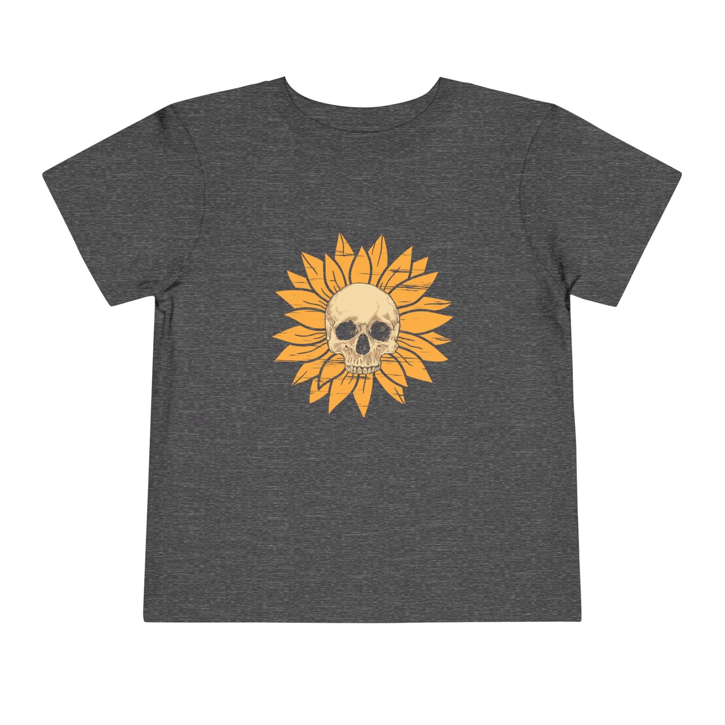 Skull Sunflower Toddler Tee