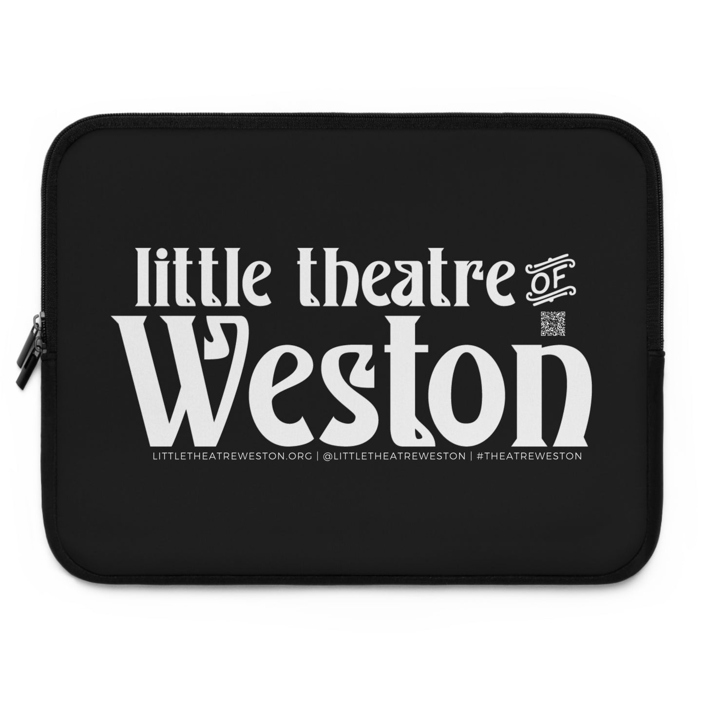 LTW White Logo Laptop Sleeve