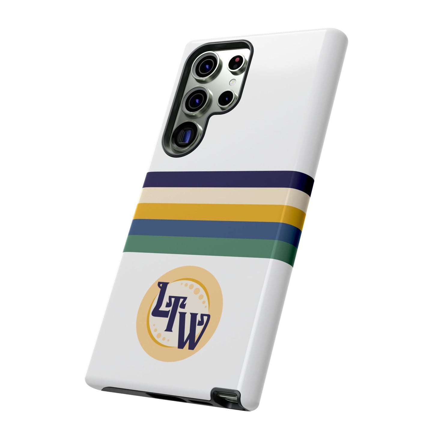 LTW Color Stripe and Monogram Tough Phone Case - Samsung