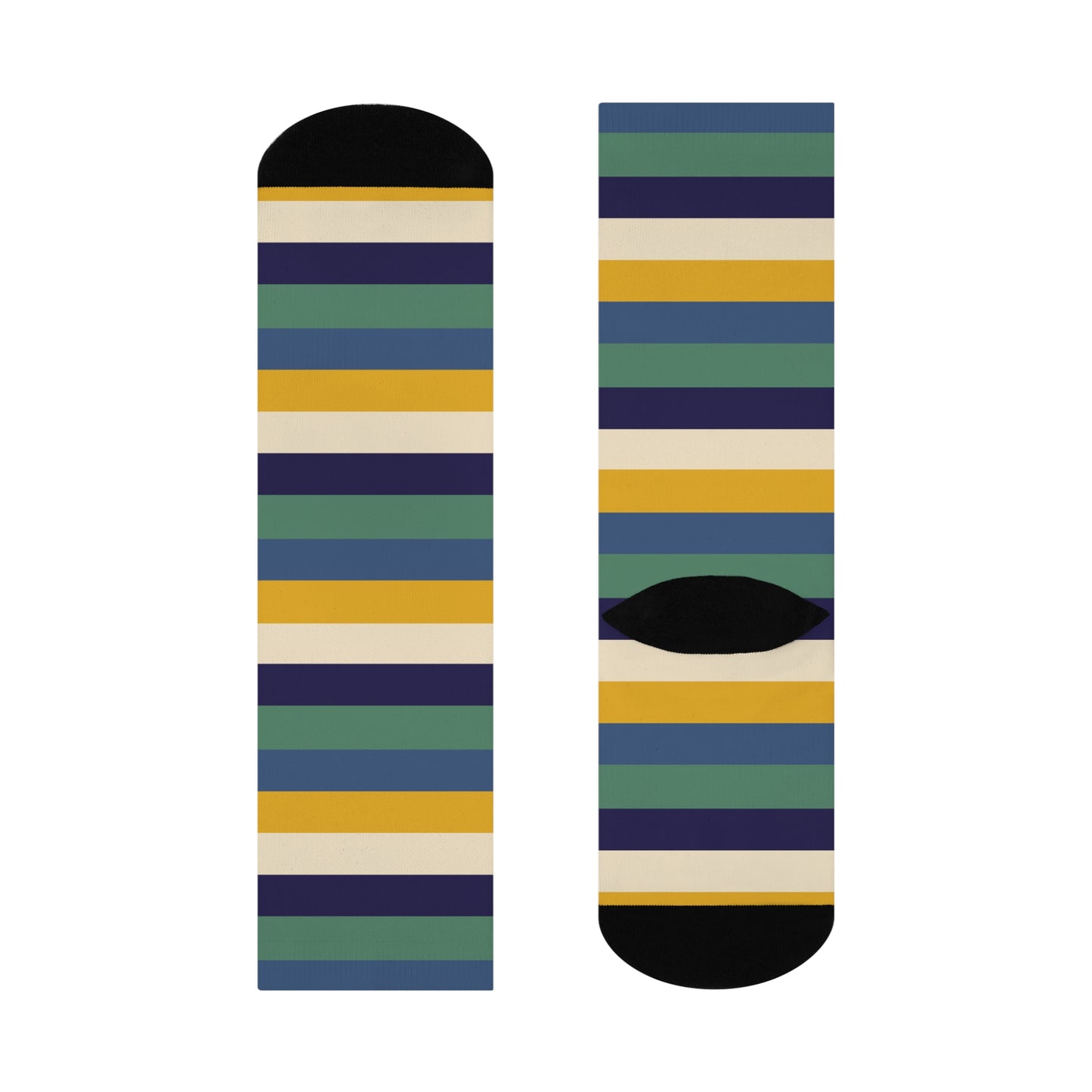 LTW Stripe Cushioned Crew Socks