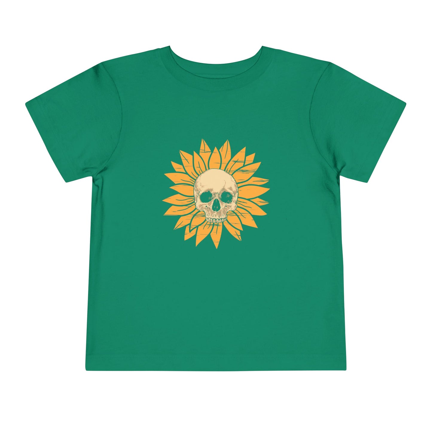 Skull Sunflower Toddler Tee