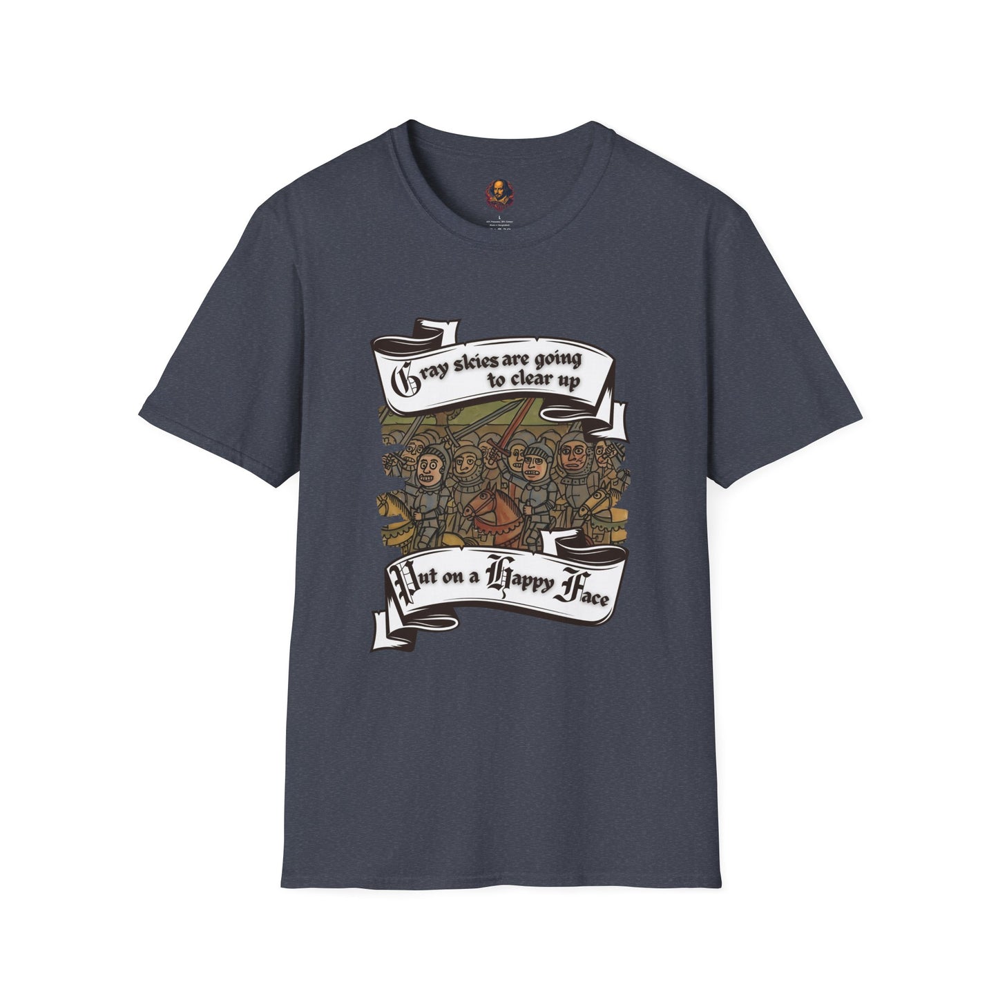 Put on a Happy Face Softstyle Unisex Tee