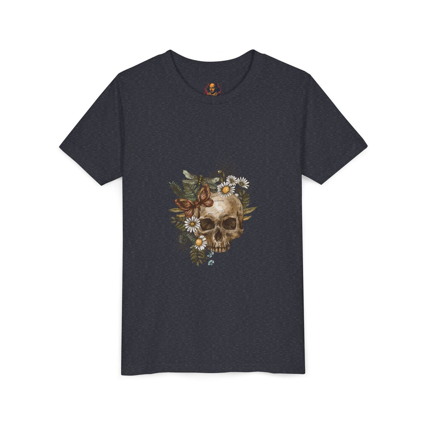 Goblincore Skull Youth Short Sleeve Tee