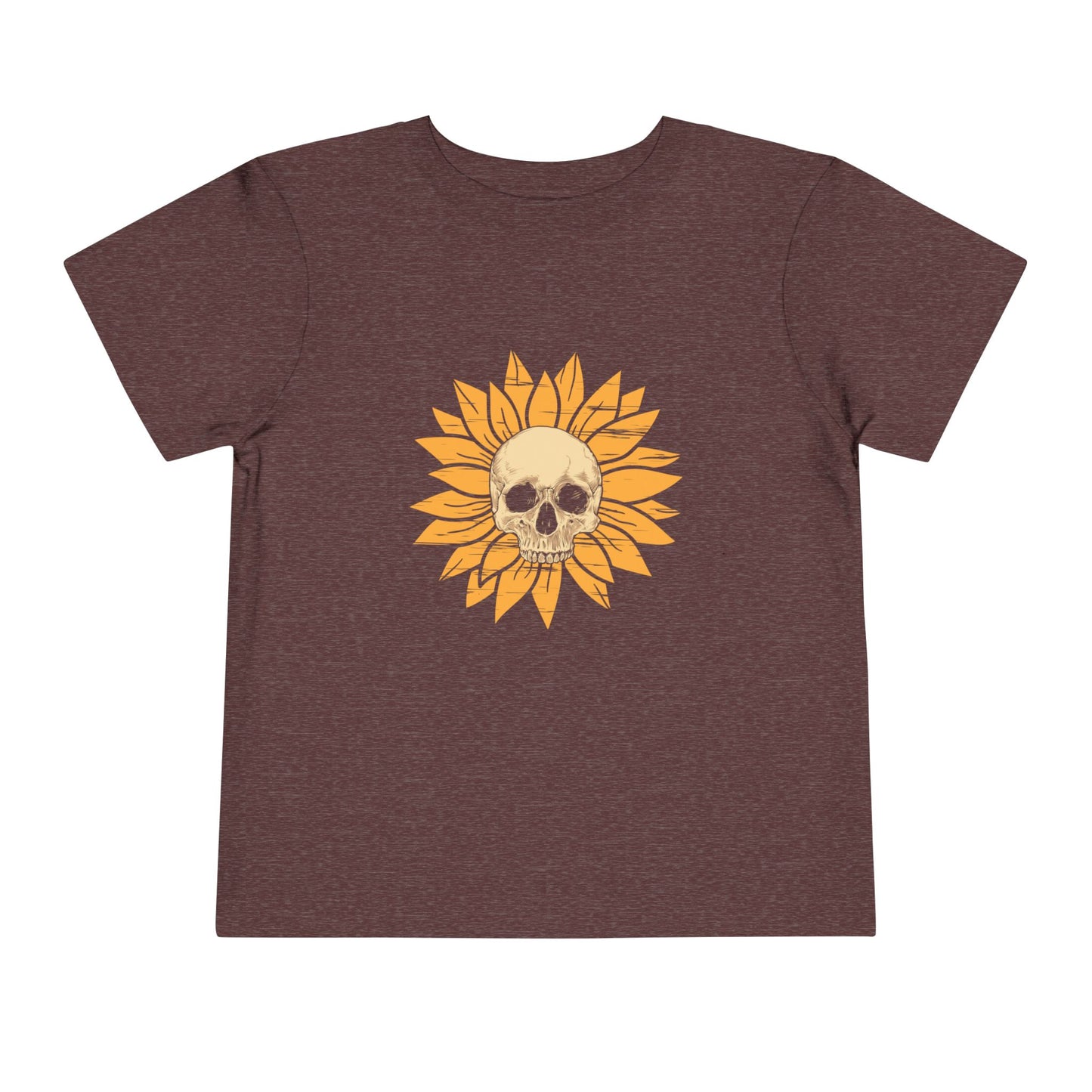 Skull Sunflower Toddler Tee