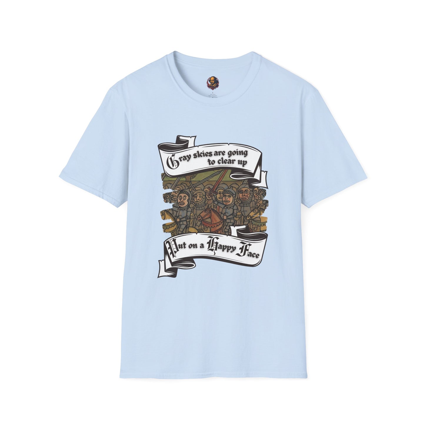 Put on a Happy Face Softstyle Unisex Tee