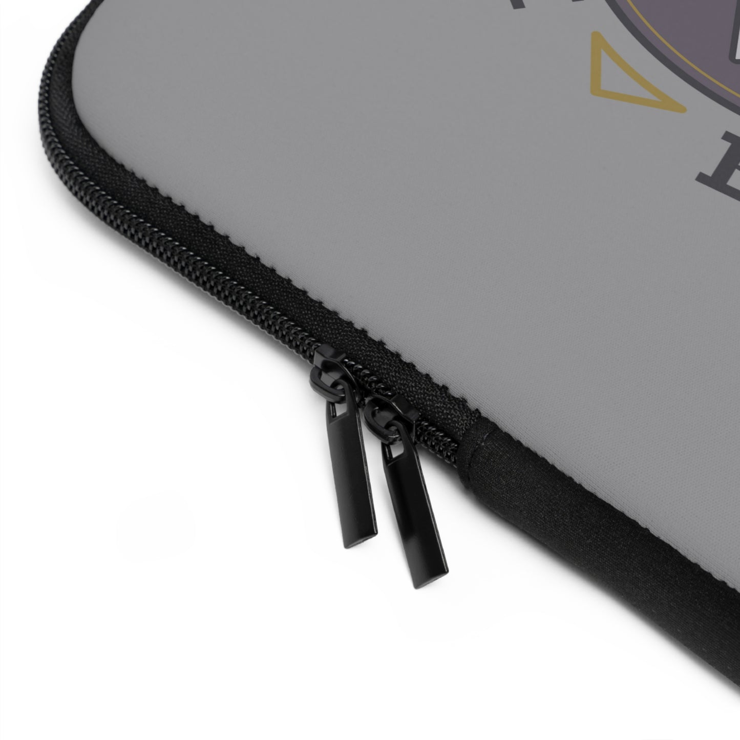 Lagniappe Entertainment Dark Color Logo Laptop Sleeve