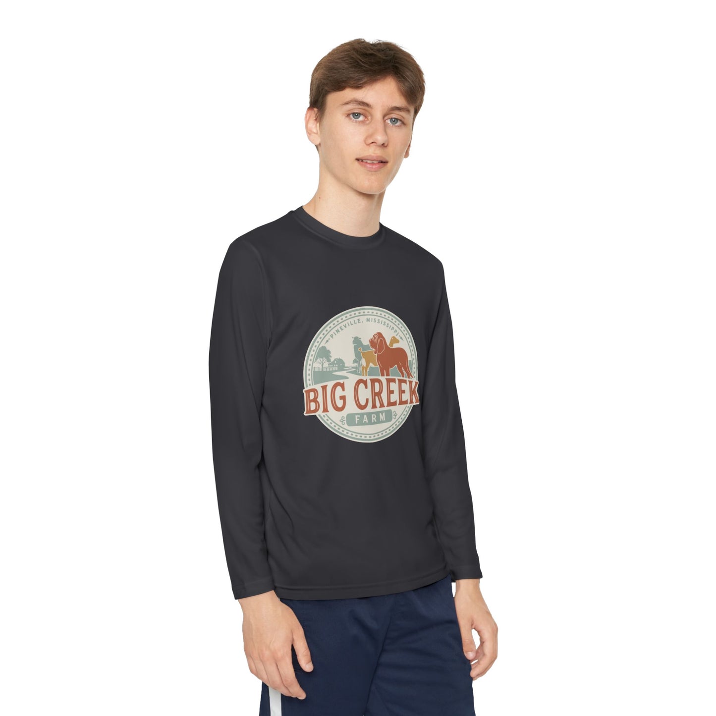 Big Creek Farm Youth Long Sleeve Tee