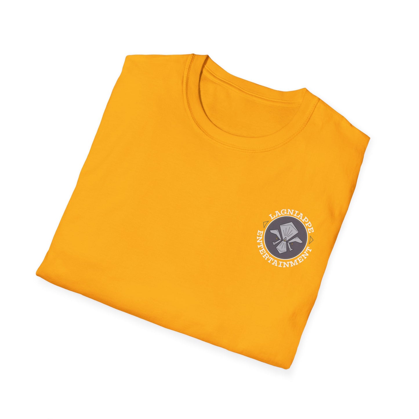 Lagniappe Entertainment Light Color Logo - Unisex Graphic Tee for Music Lovers, Casual Wear, Concerts, Gifts for Him/Her, Everyday T-Shirt