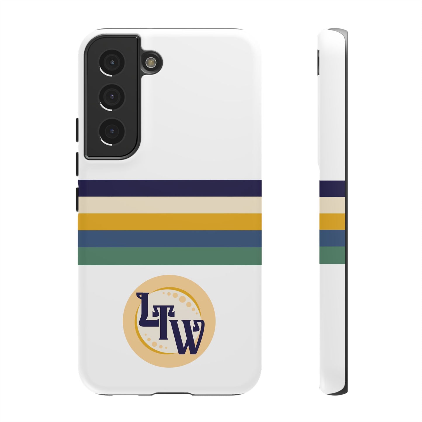 LTW Color Stripe and Monogram Tough Phone Case - Samsung