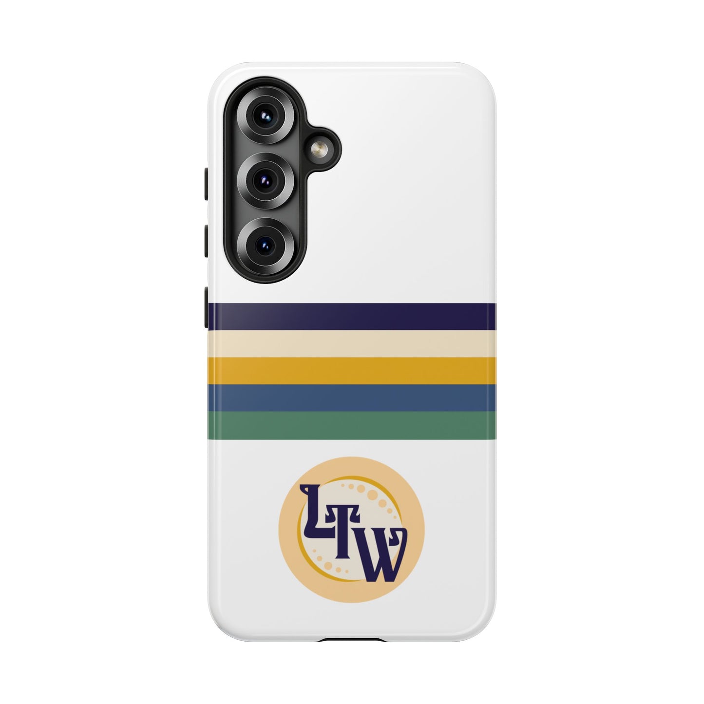 LTW Color Stripe and Monogram Tough Phone Case - Samsung