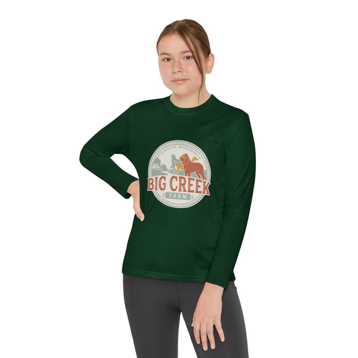 Big Creek Farm Youth Long Sleeve Tee