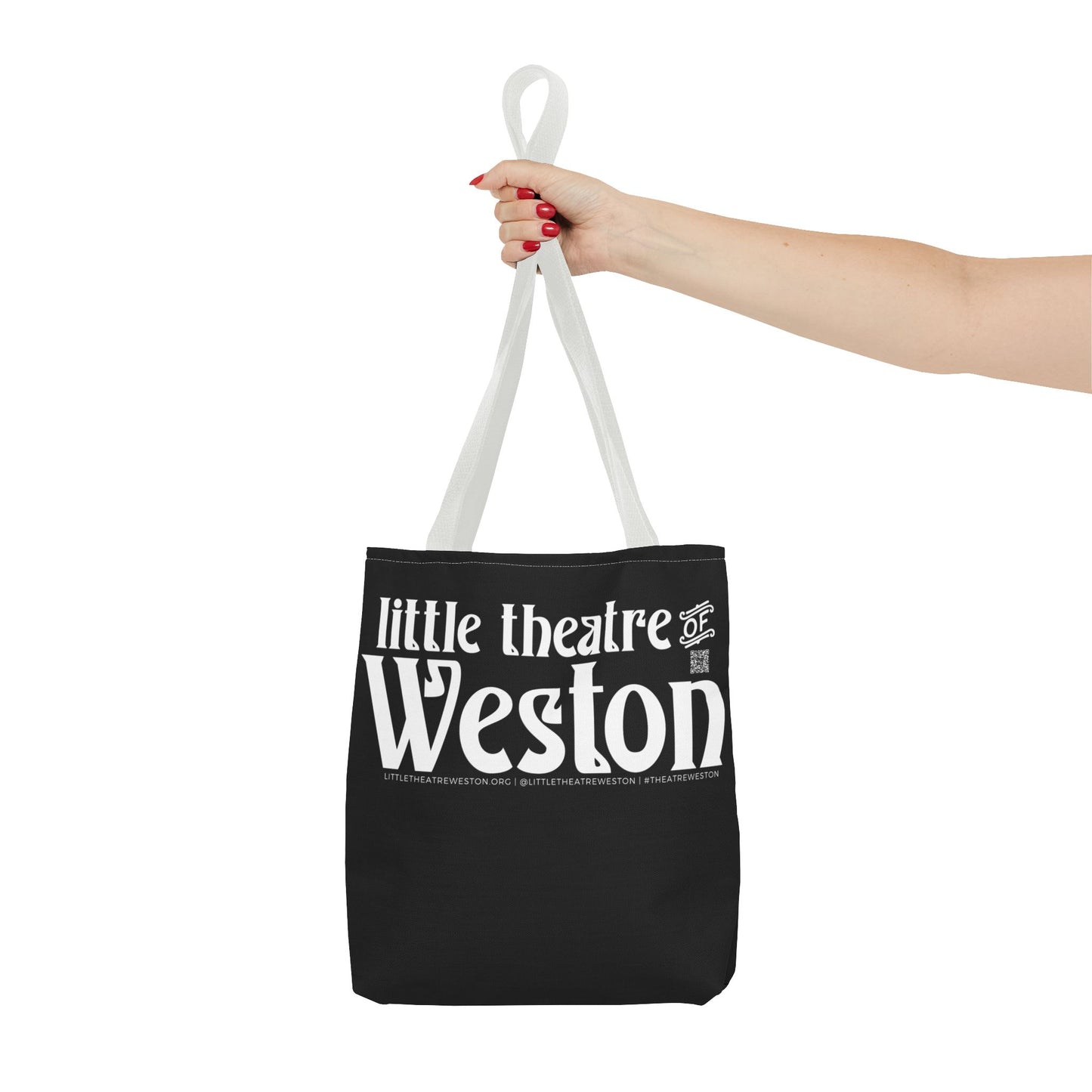 LTW White Logo Tote Bag