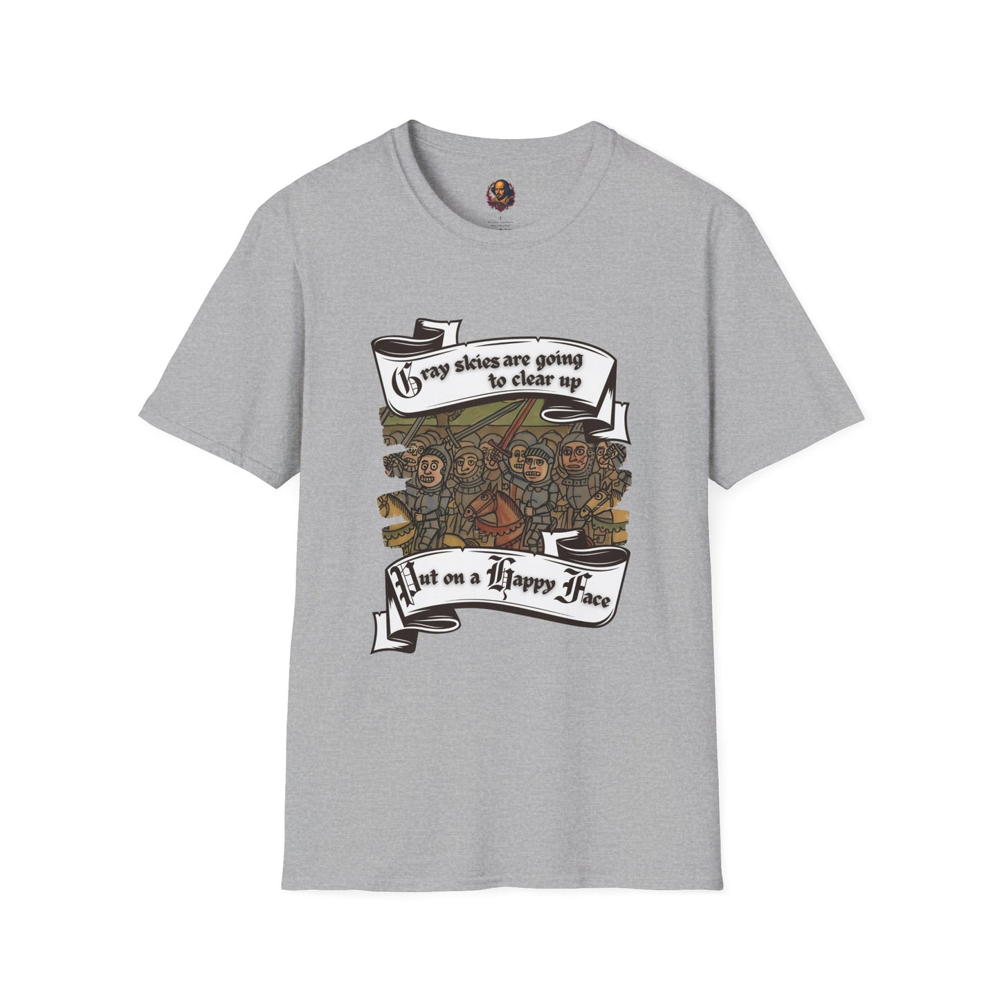 Put on a Happy Face Softstyle Unisex Tee