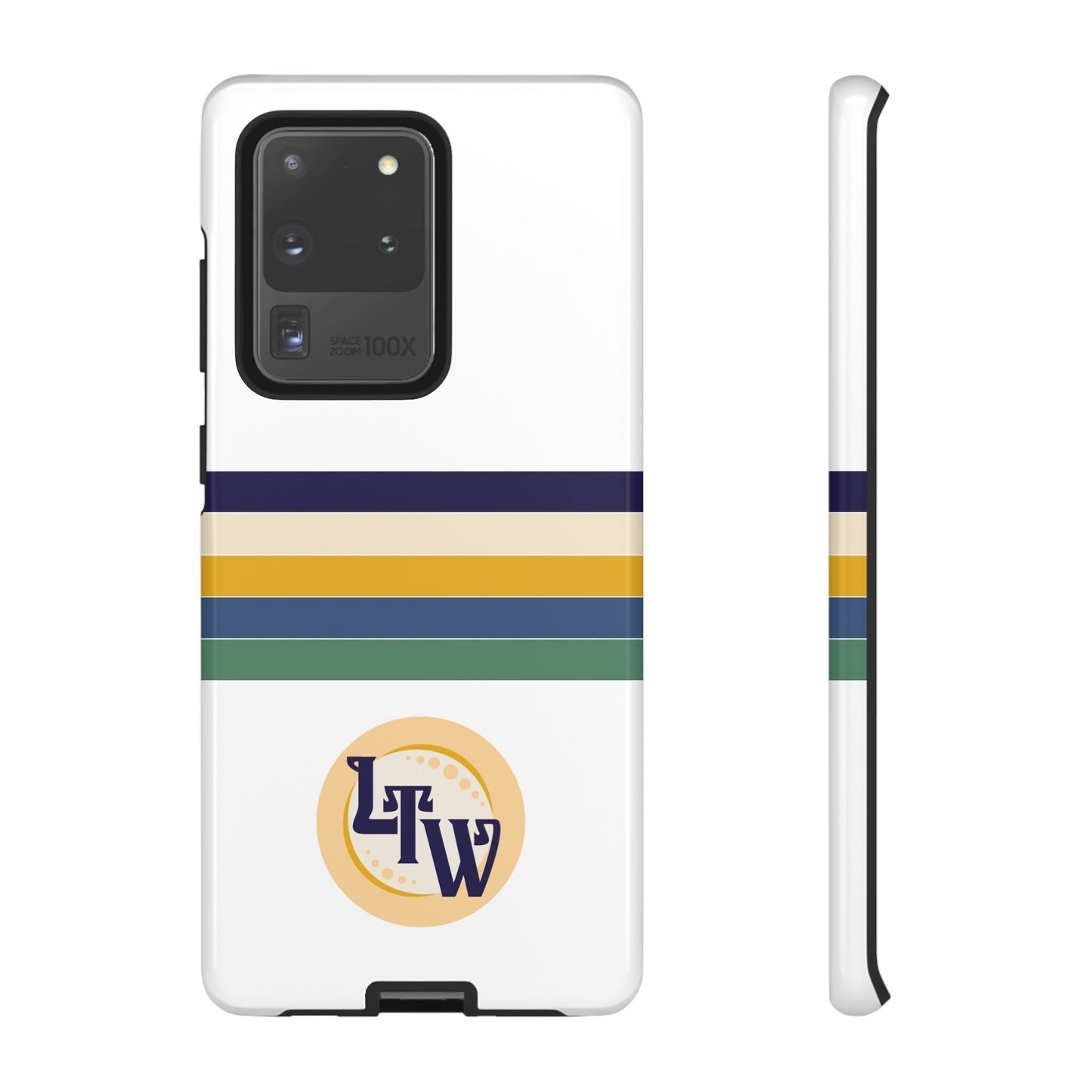 LTW Color Stripe and Monogram Tough Phone Case - Samsung