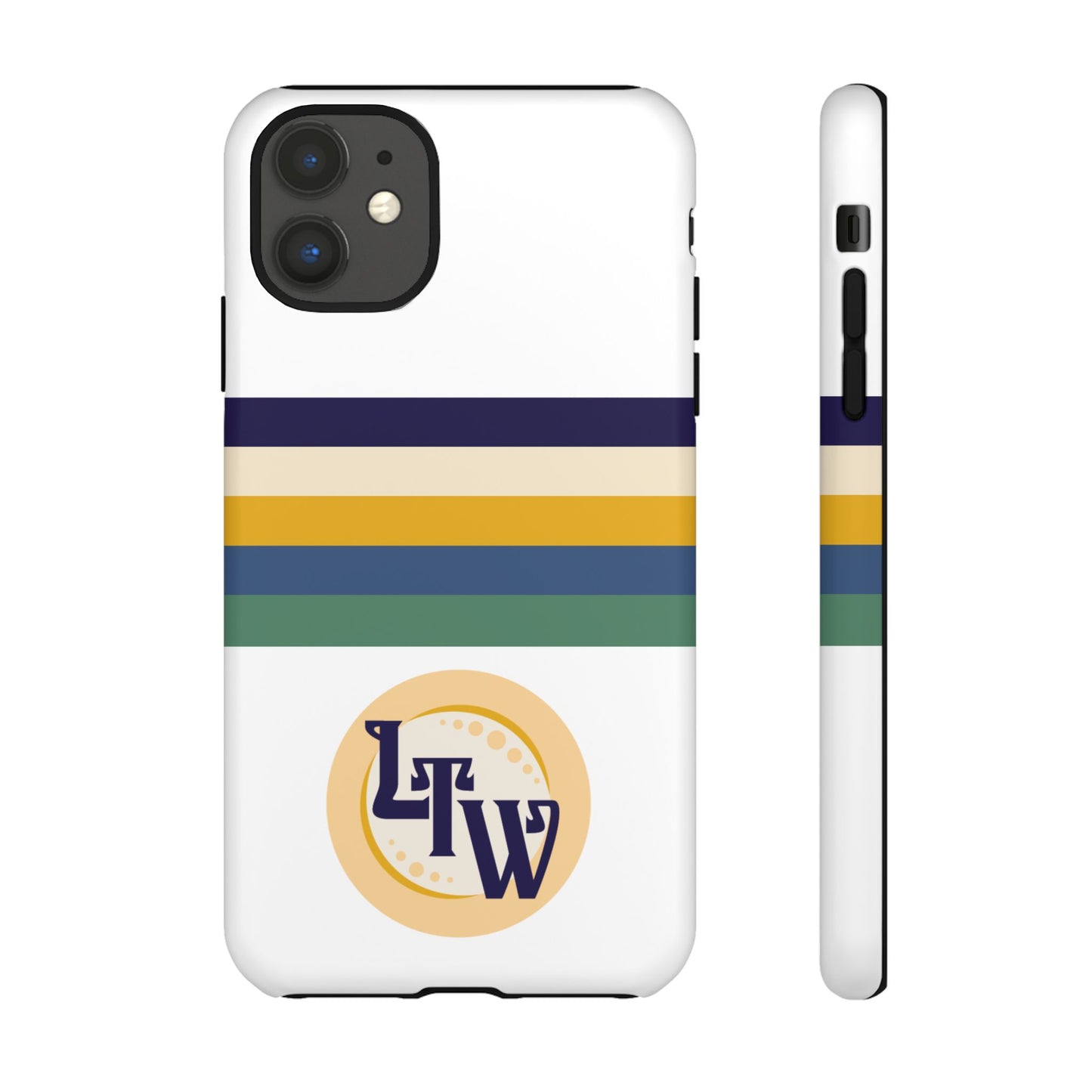 LTW Color Stripe and Monogram Tough Phone Case - iPhone