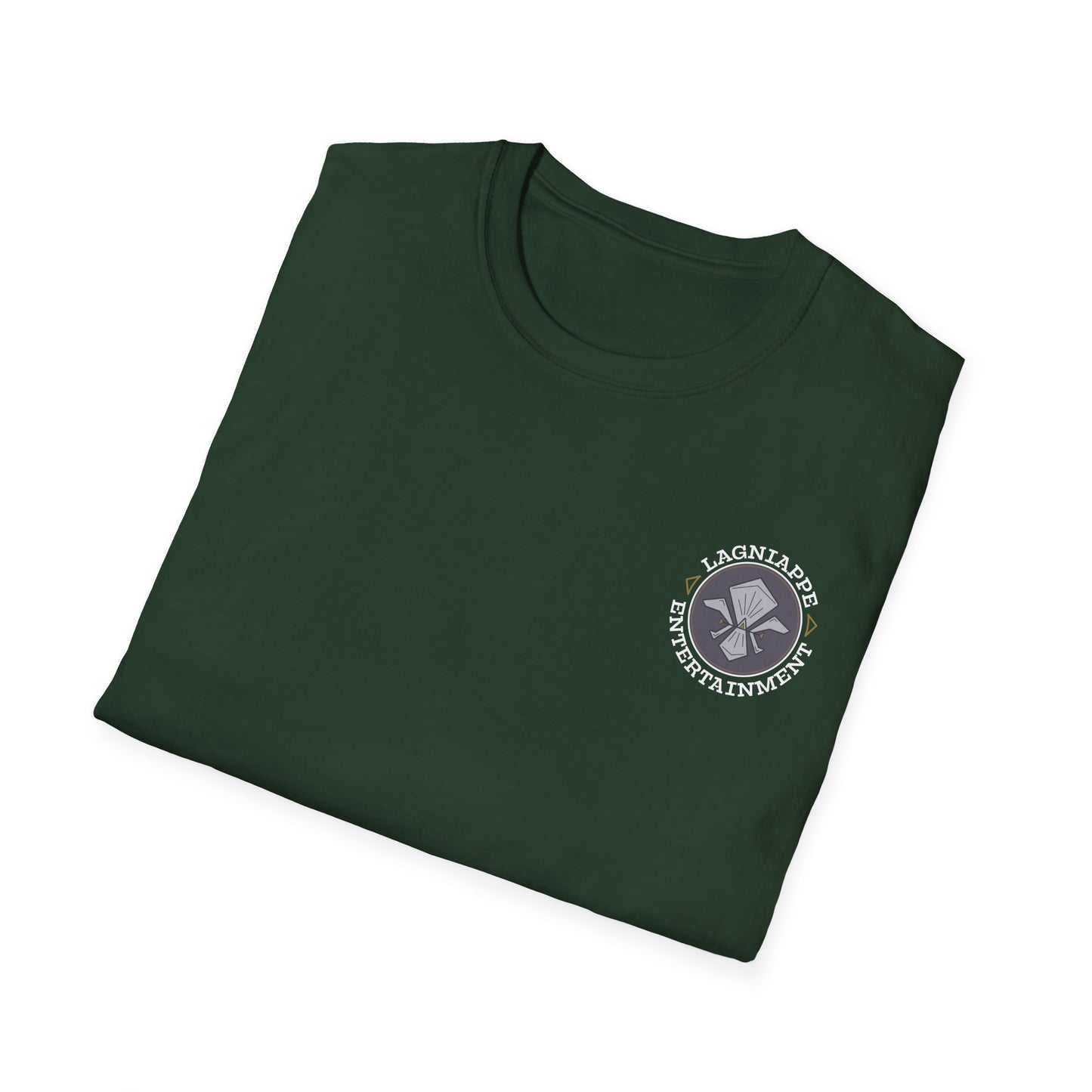 Lagniappe Entertainment Light Color Logo - Unisex Graphic Tee for Music Lovers, Casual Wear, Concerts, Gifts for Him/Her, Everyday T-Shirt