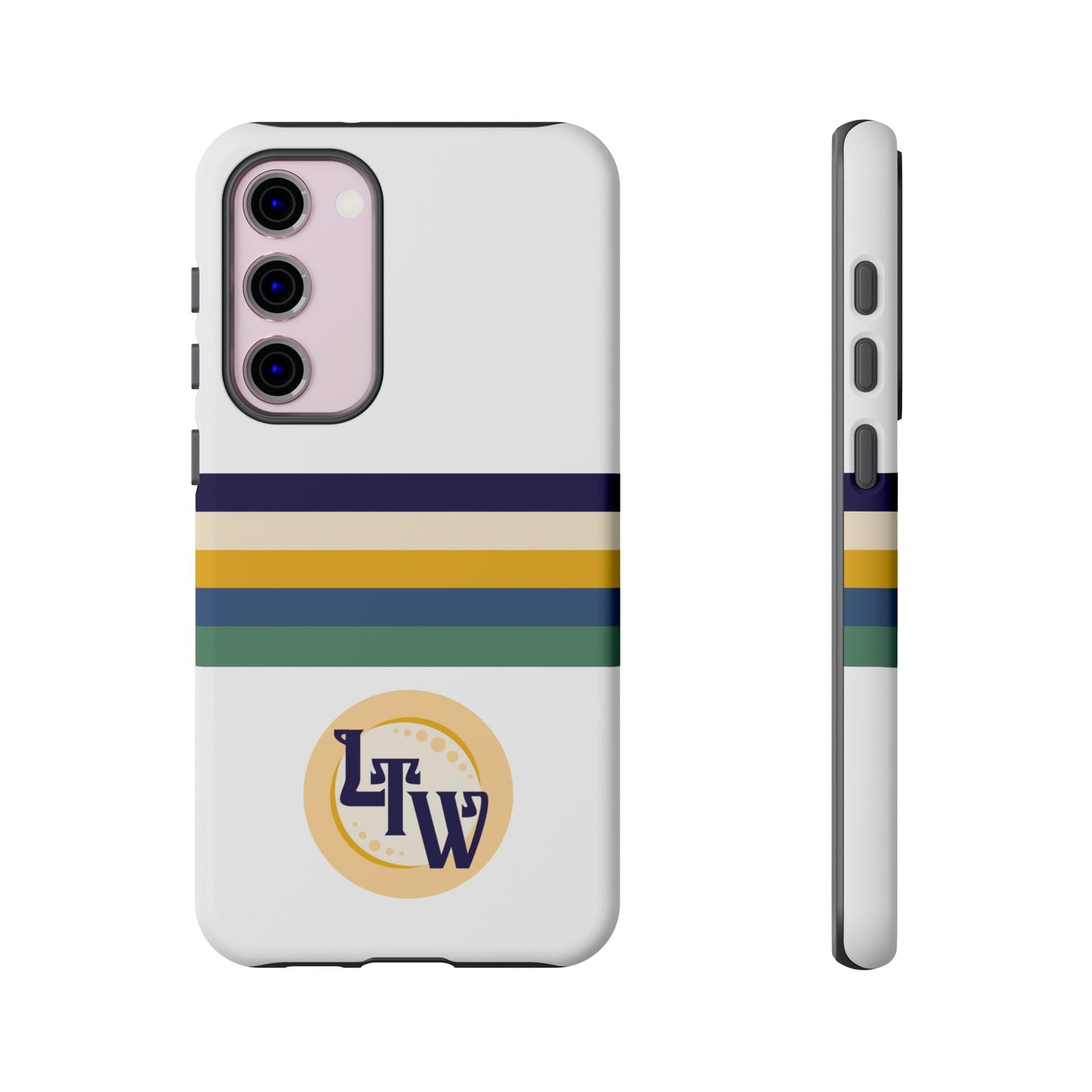 LTW Color Stripe and Monogram Tough Phone Case - Samsung