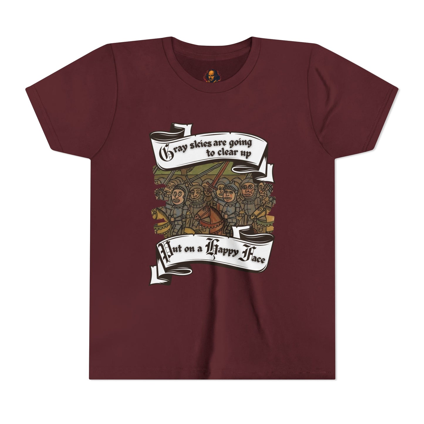 Put on a Happy Face Youth Tee