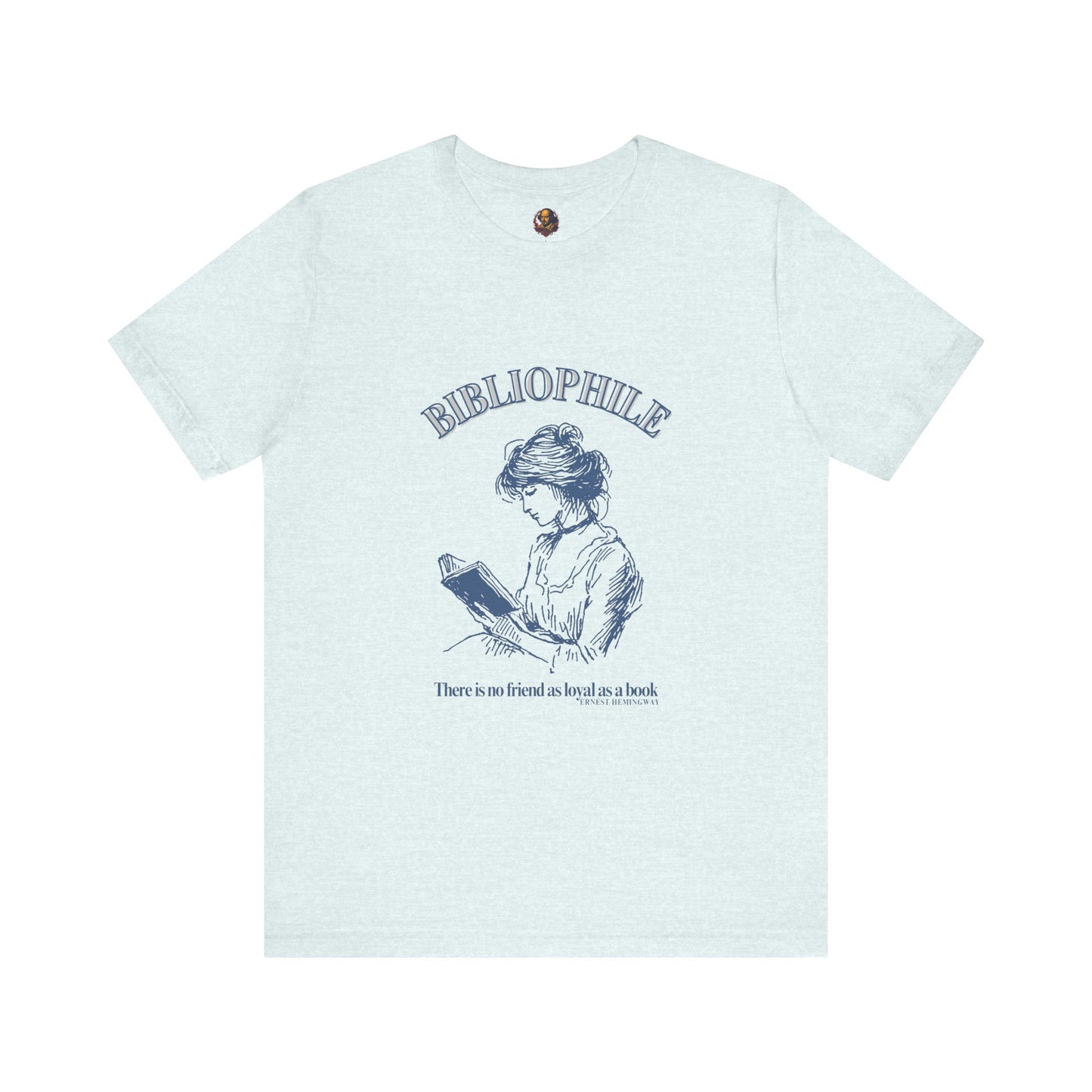 Bibliophile Unisex Tee - Alternate Shirt Type