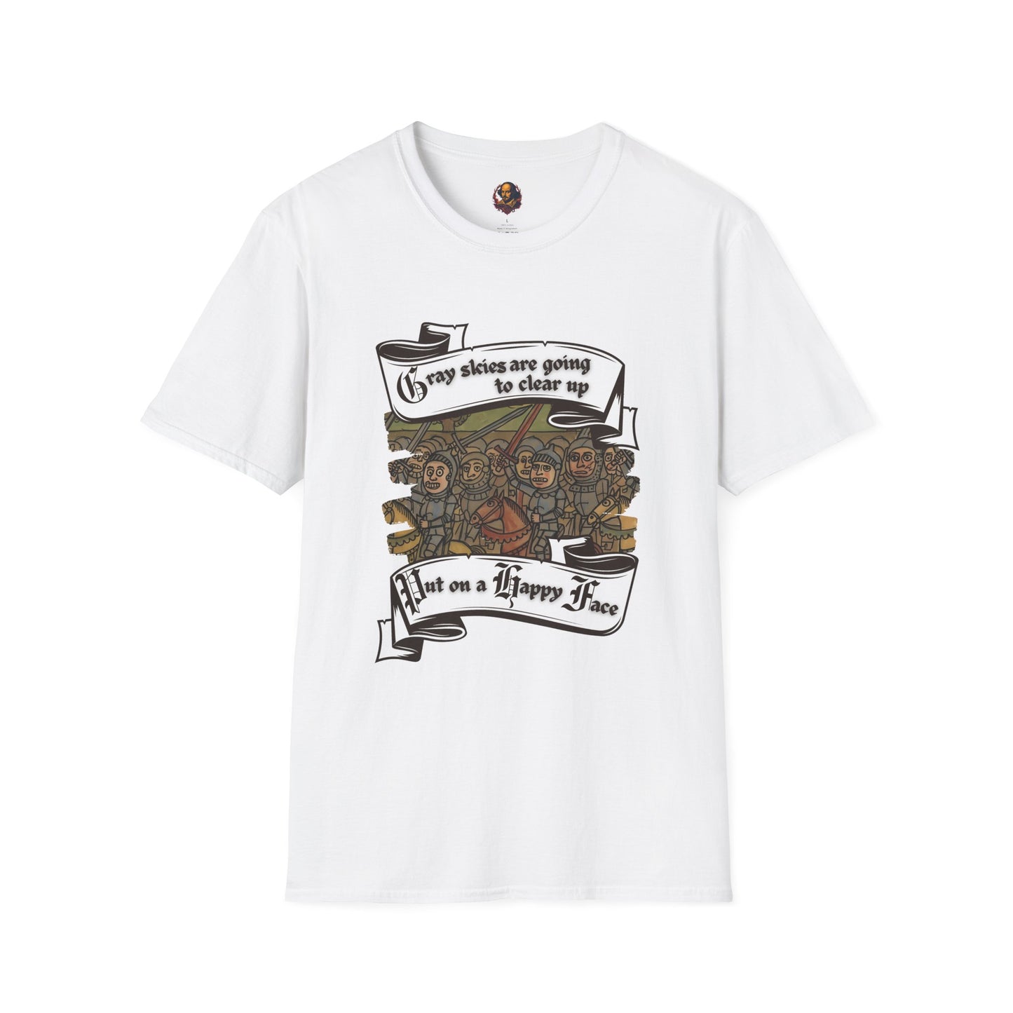 Put on a Happy Face Softstyle Unisex Tee