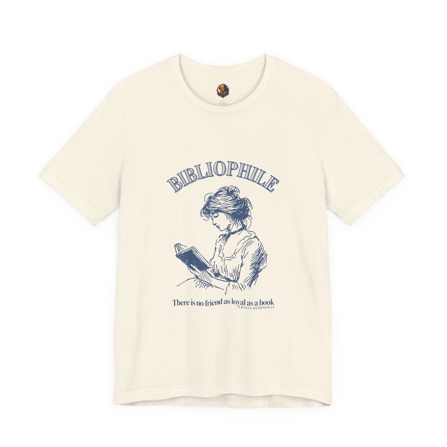 Bibliophile Unisex Tee - Alternate Shirt Type