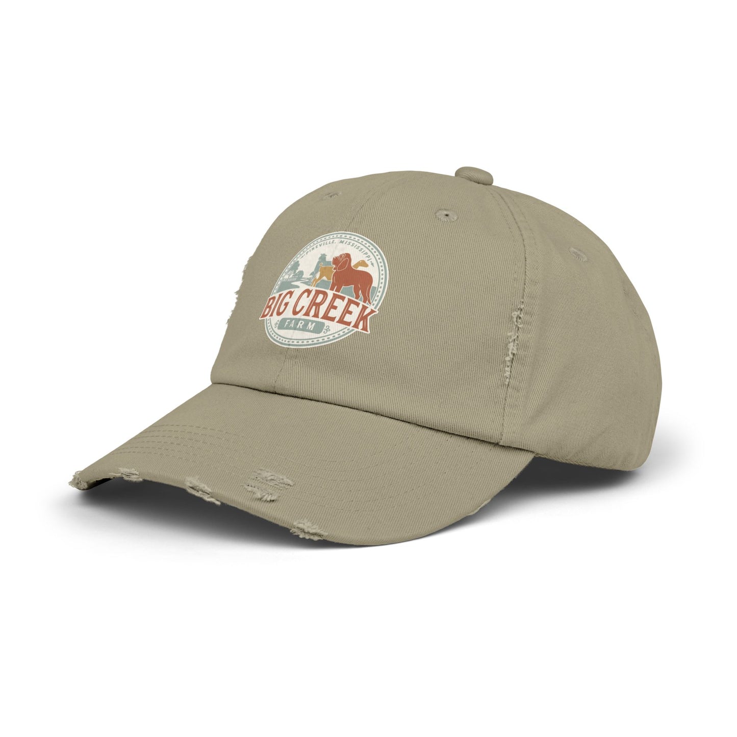 Big Creek Farm Unisex Distressed Cap