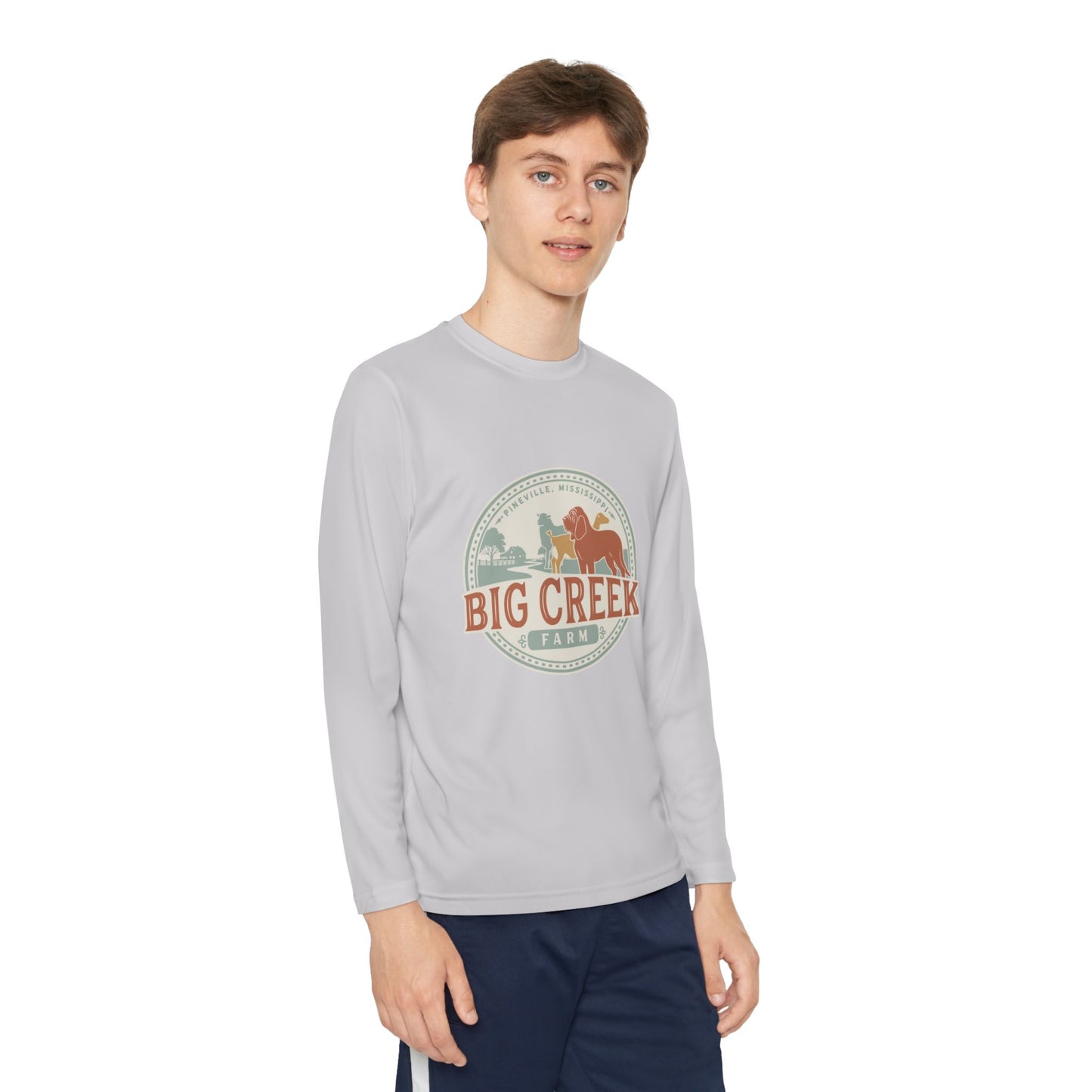 Big Creek Farm Youth Long Sleeve Tee