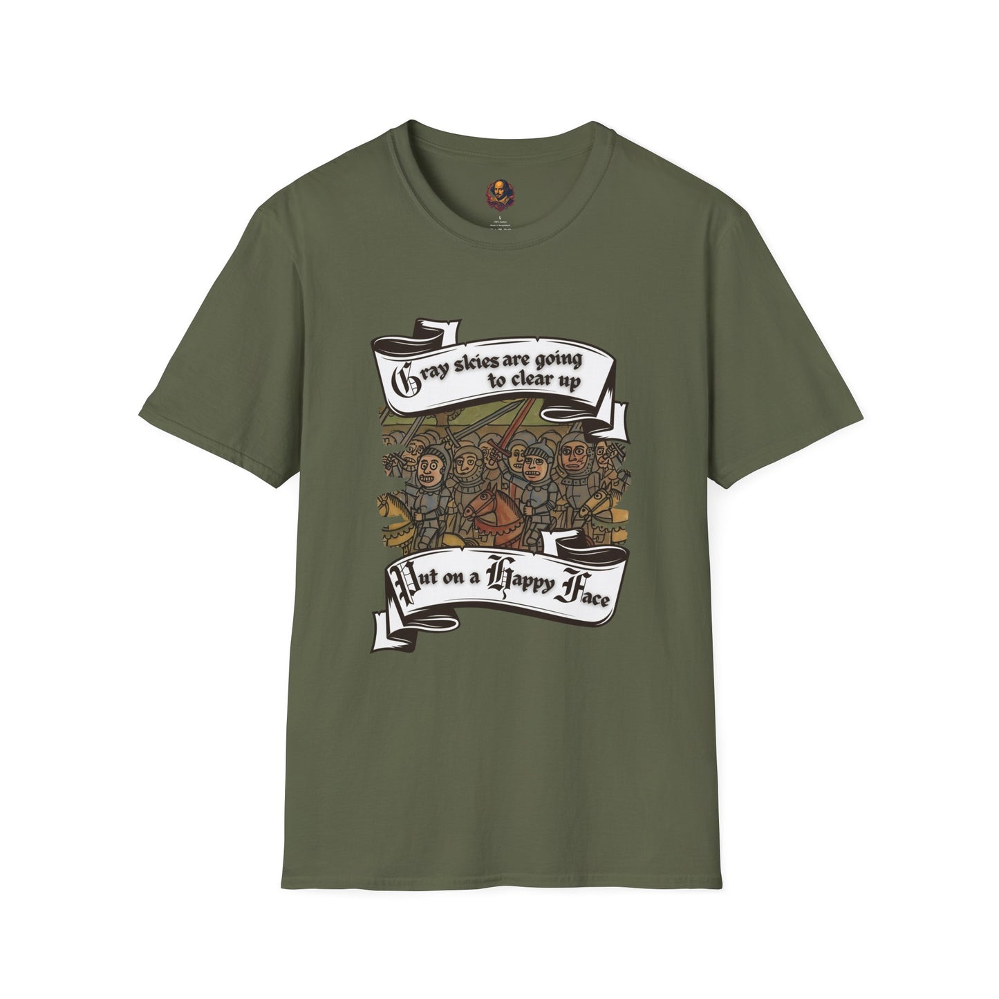 Put on a Happy Face Softstyle Unisex Tee