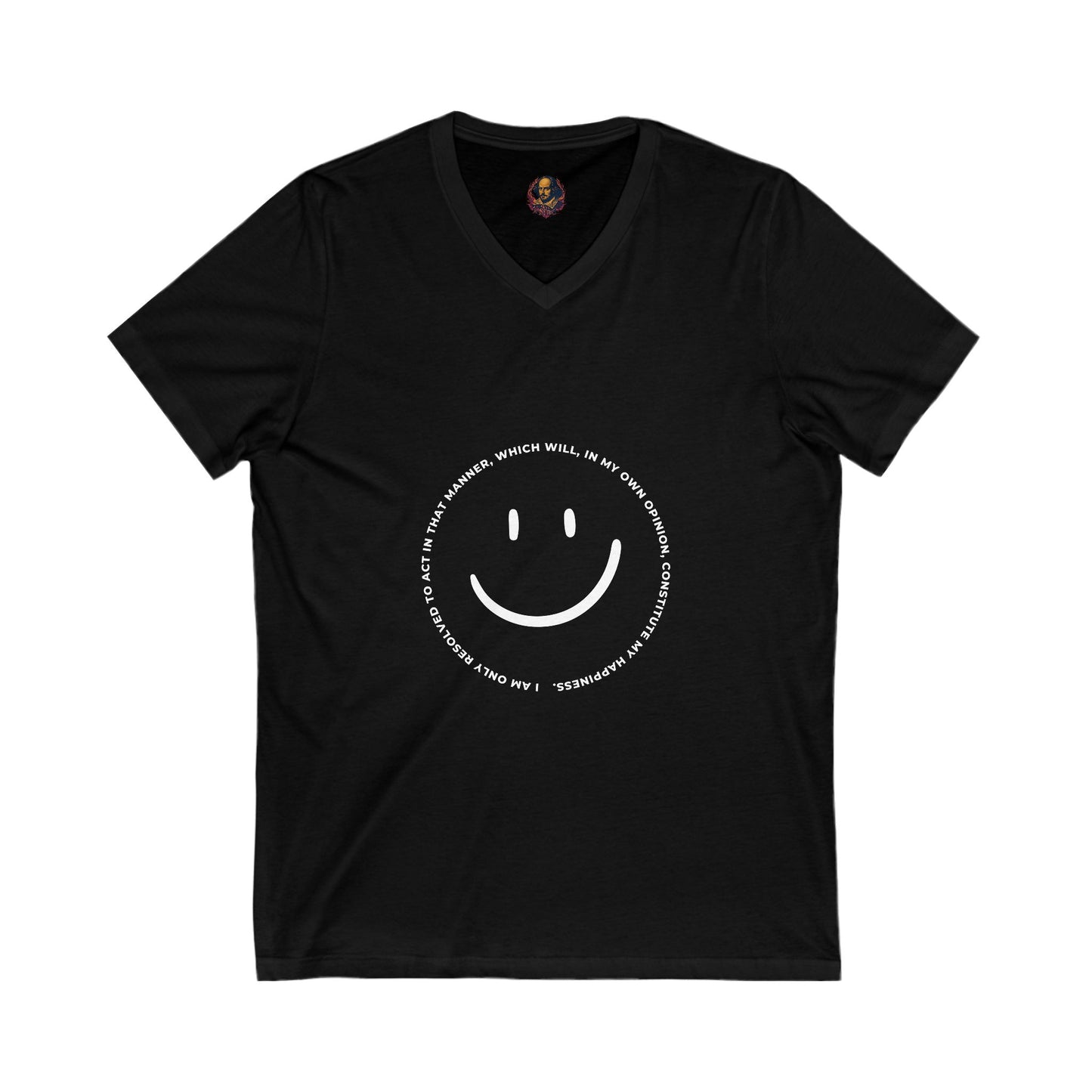 Jane Austen Quote Unisex V-Neck Tee