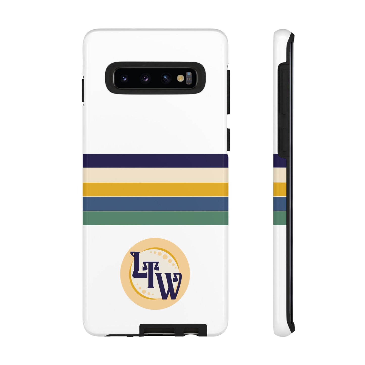 LTW Color Stripe and Monogram Tough Phone Case - Samsung