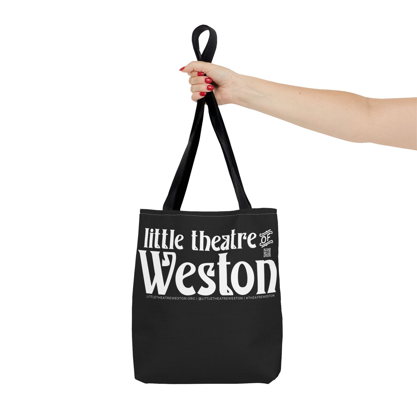 LTW White Logo Tote Bag