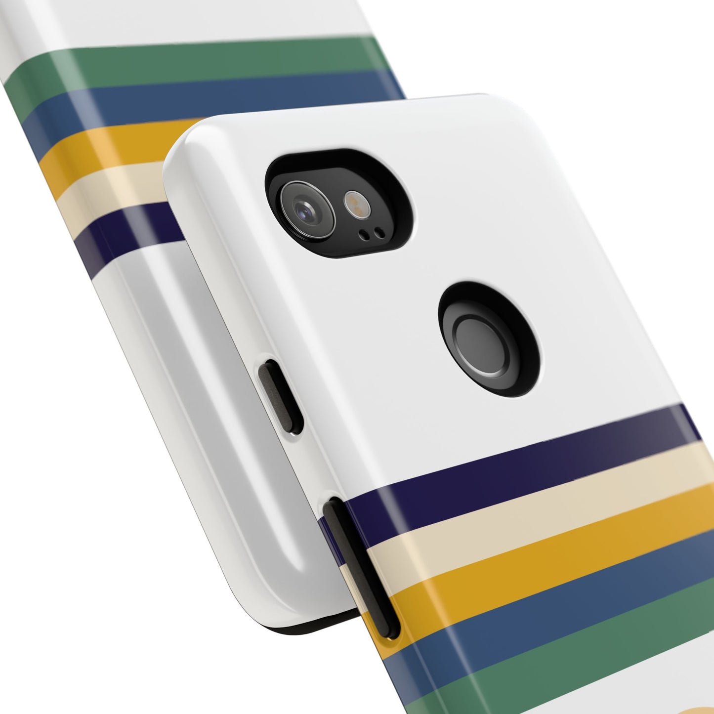 LTW Color Stripe and Monogram Tough Phone Case - Google Pixel