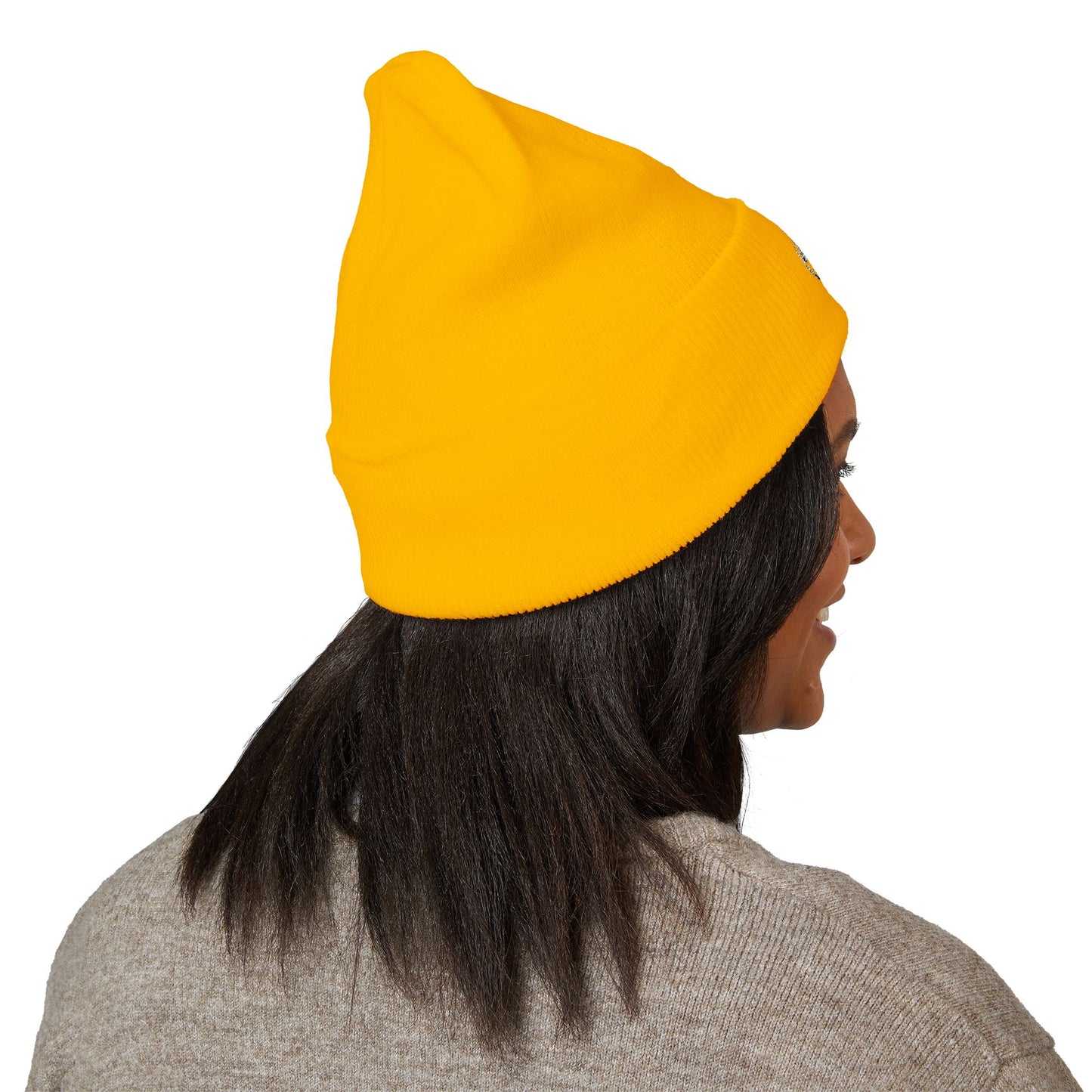 LTW Monogram Embroidered Cuffed Beanie