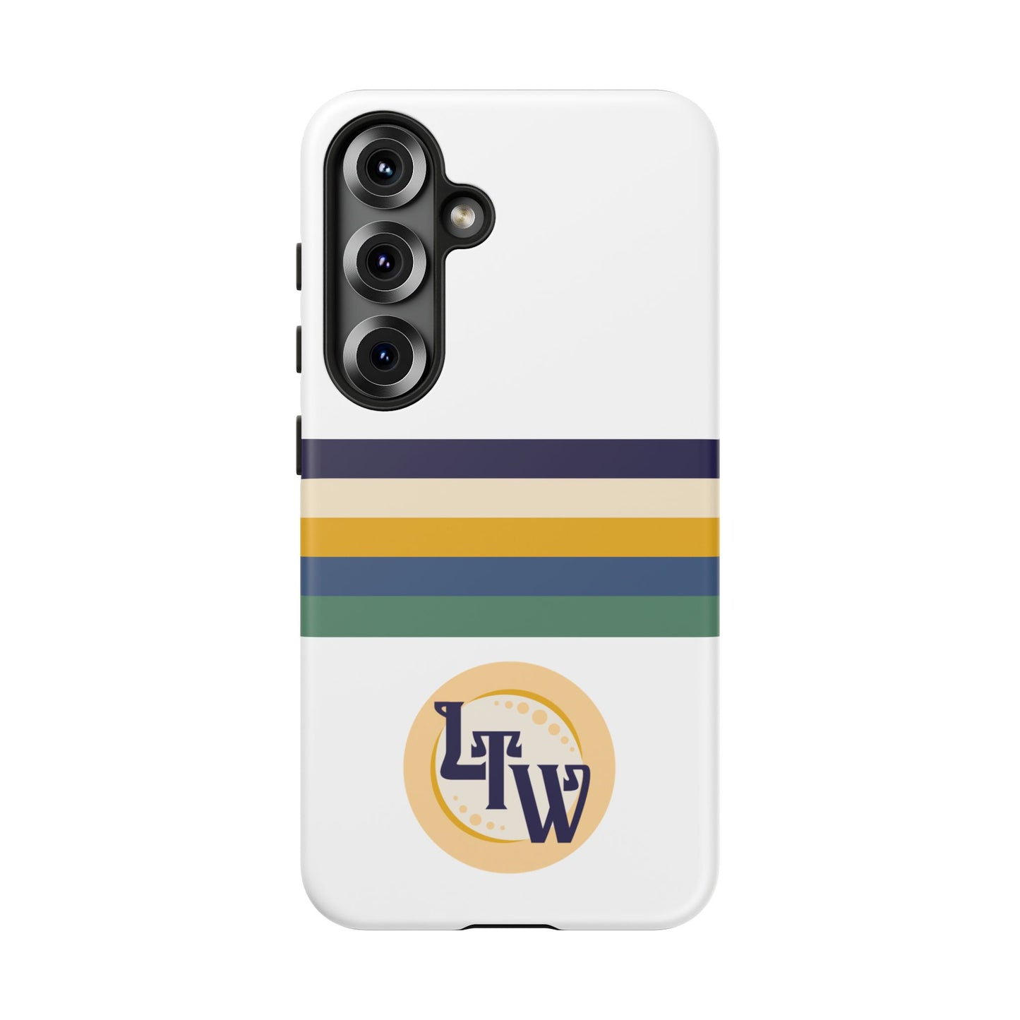 LTW Color Stripe and Monogram Tough Phone Case - Samsung