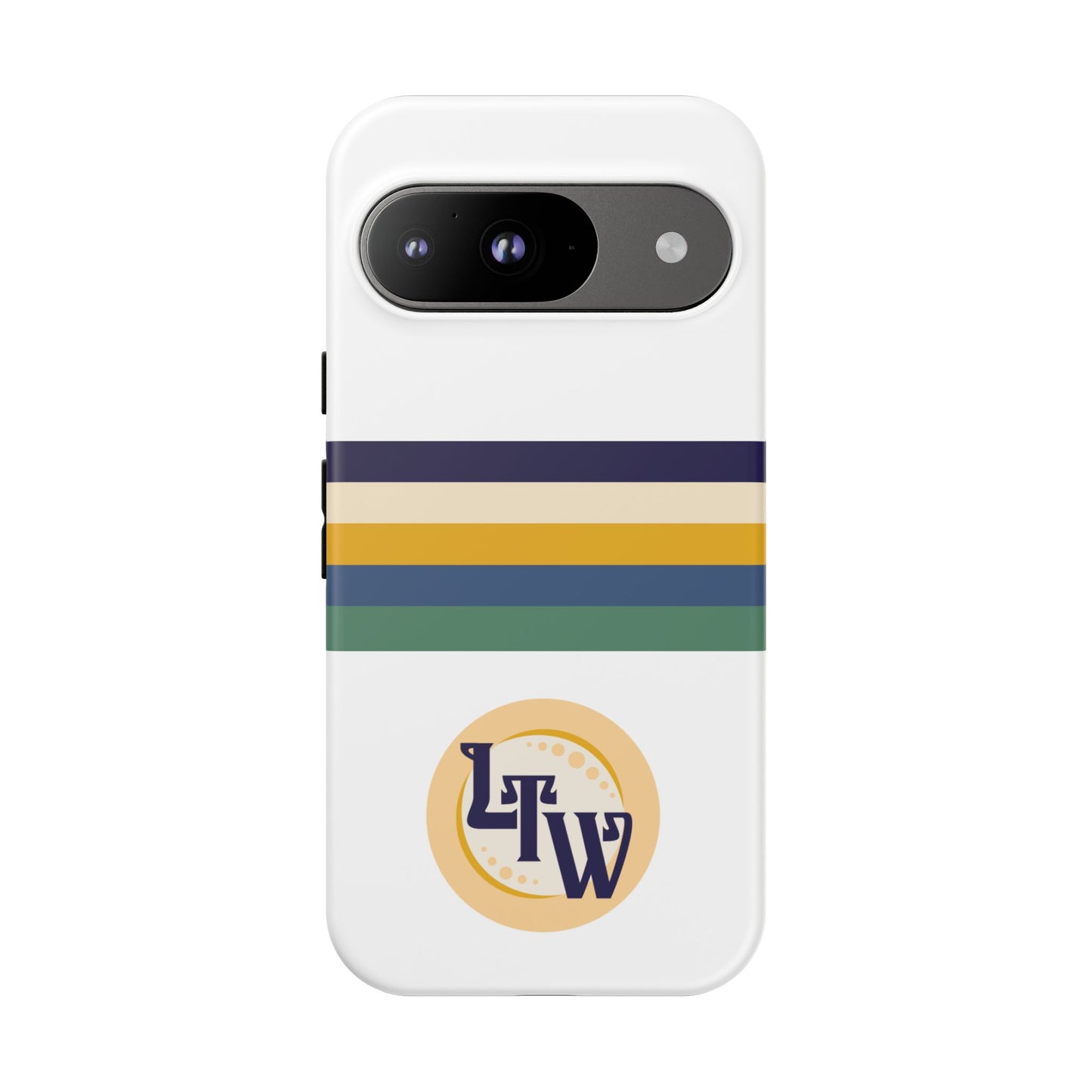 LTW Color Stripe and Monogram Tough Phone Case - Google Pixel